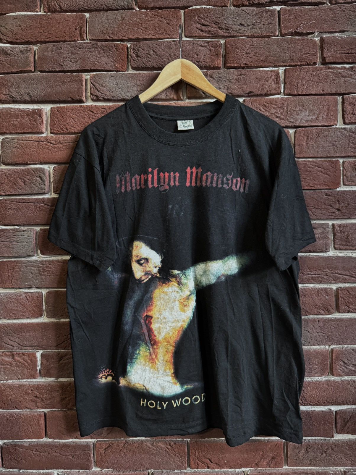 Band Tees × Marilyn Manson × Vintage Marilyn Manson Holywood