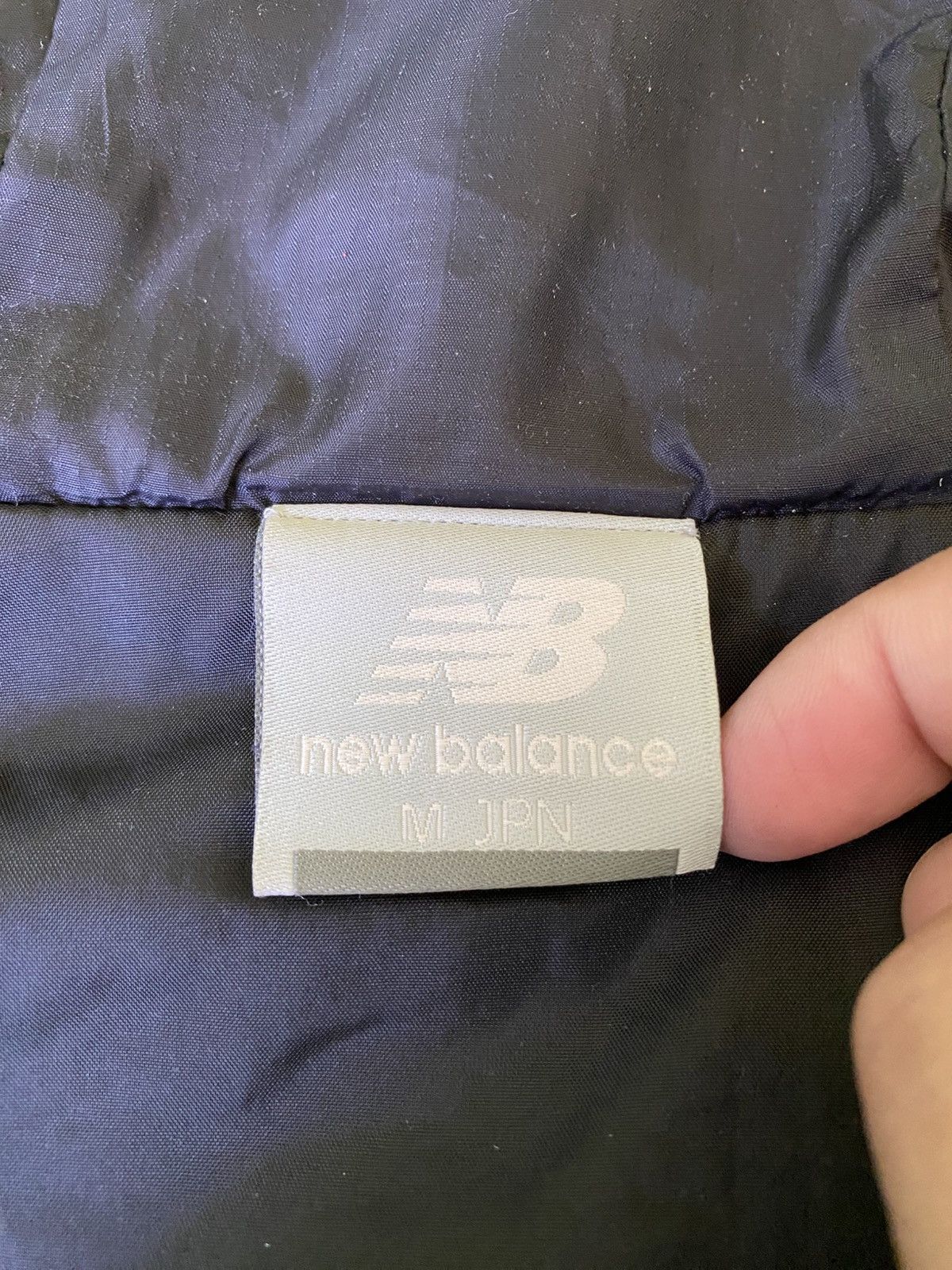 New Balance New Balance Hooded Puffer Jacket Navy Orange Size US M / EU 48-50 / 2 - 8 Thumbnail