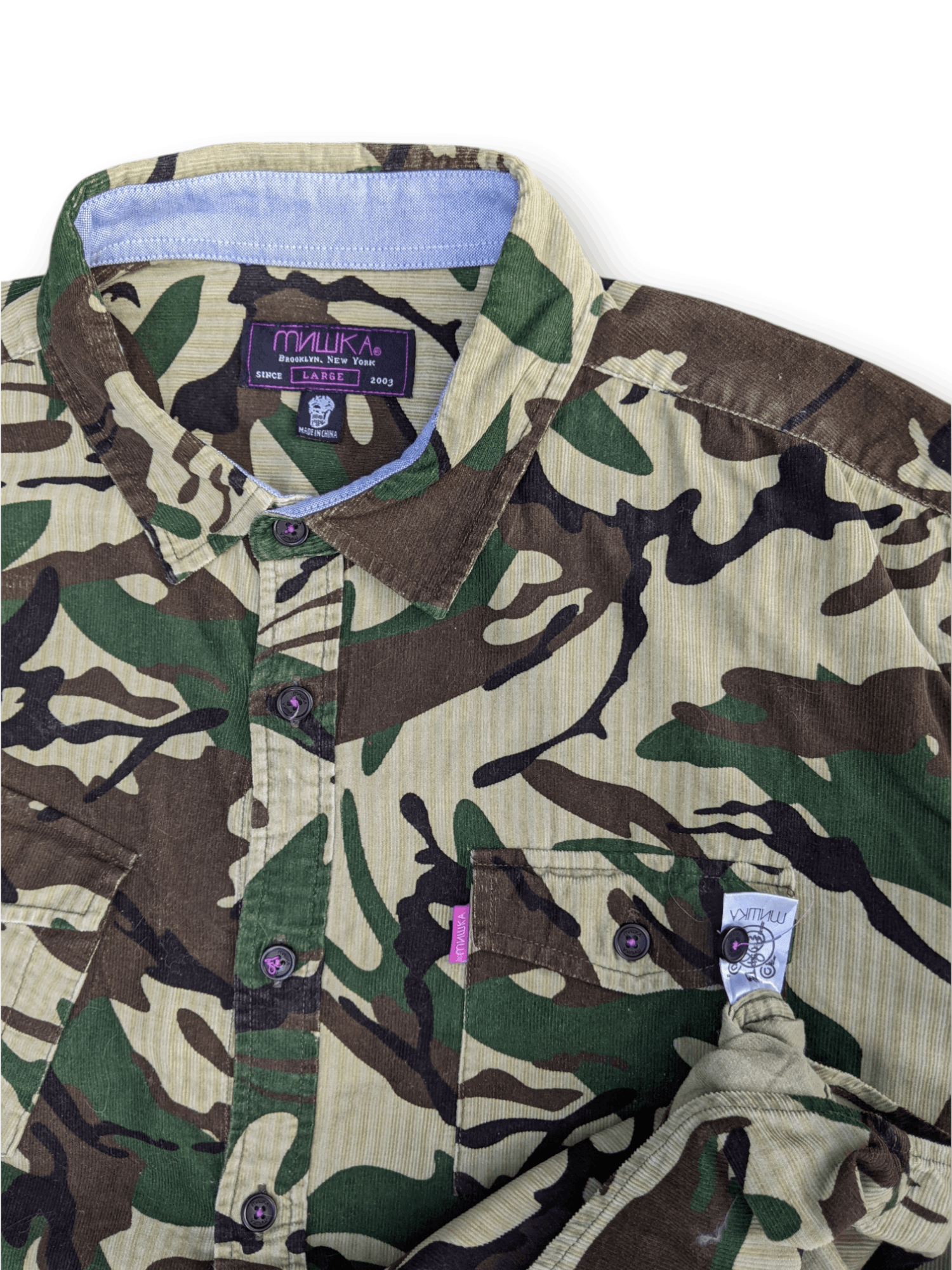 Mishka Mishka MNWKA Camouflage Button Shirt Size US L / EU 52-54 / 3 - 3 Thumbnail