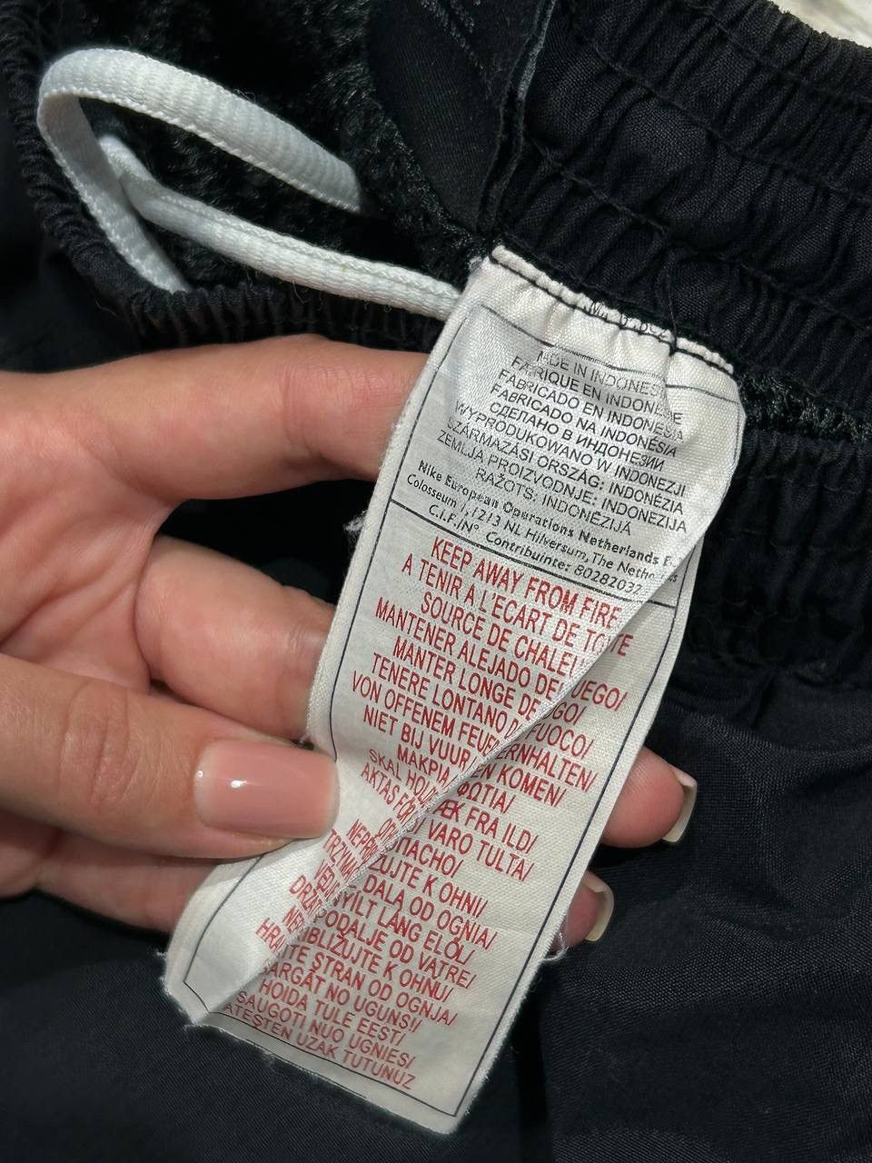 Nike Vintage Nike Track Pants 00s Nylon Stripe Y2K Baggy Size US 32 / EU 48 - 8 Thumbnail