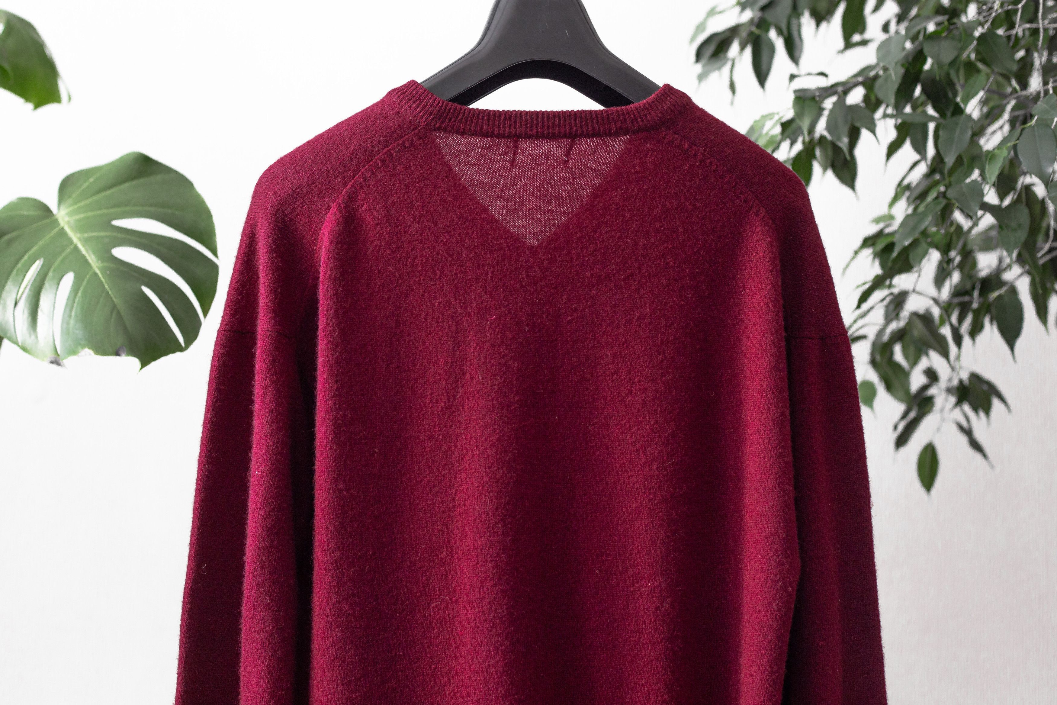 Comme des Garcons Homme vintage v-neck sweater Size US M / EU 48-50 / 2 - 4 Thumbnail