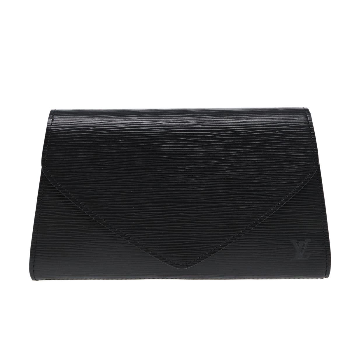 Louis Vuitton Art Déco Black Leather Wallet (Pre-Owned) Size ONE SIZE - 1 Thumbnail