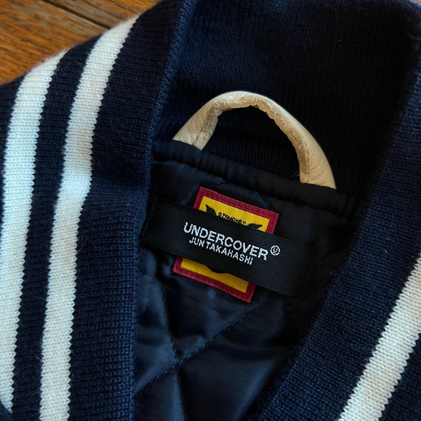 Human Made × Undercover Human Made Undercover Last Orgy 2 Varsity Jacket Size US L / EU 52-54 / 3 - 5 Thumbnail