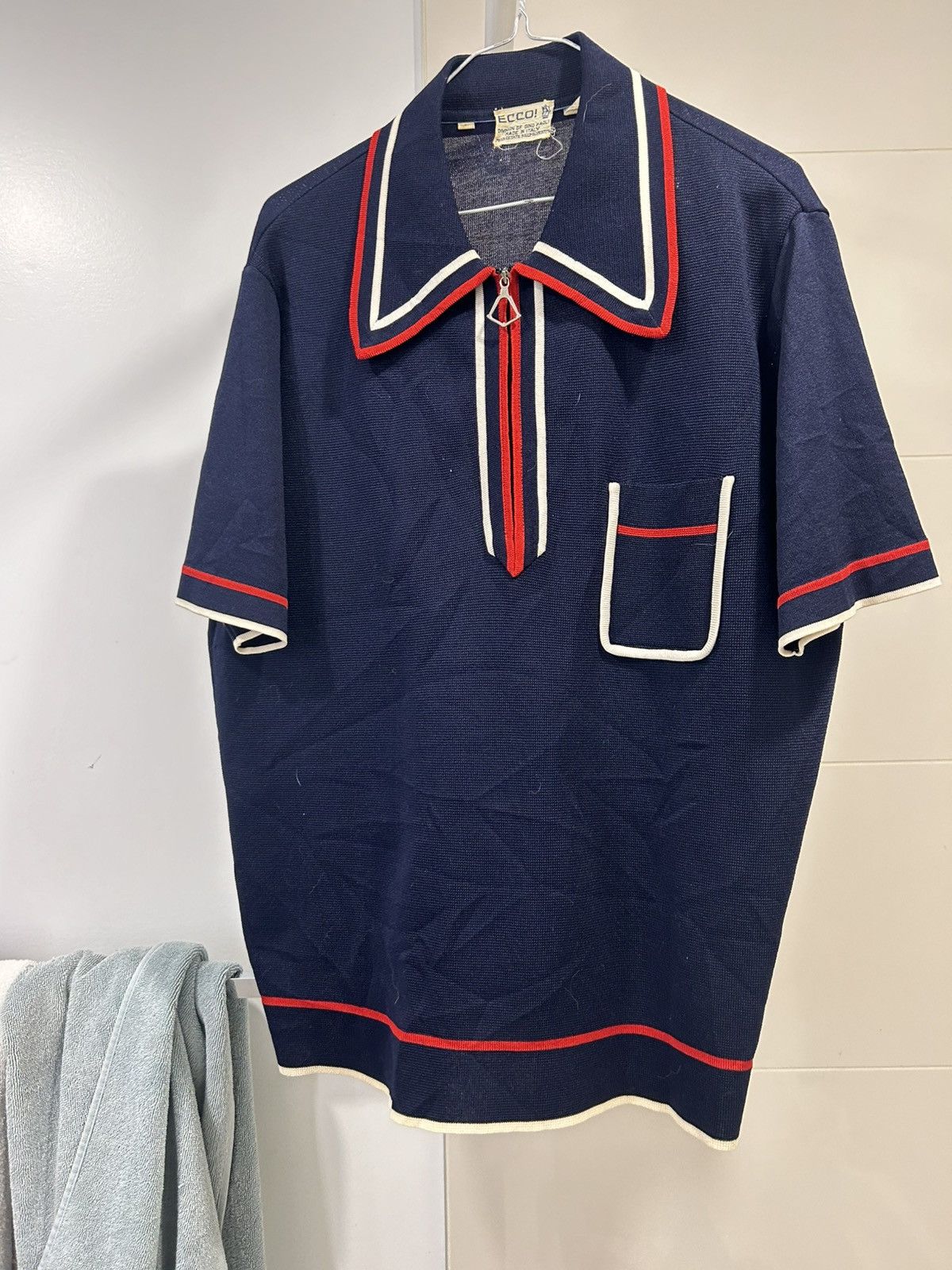 Vintage Vintage Gino Paoli Ecco! Shirt Size US L / EU 52-54 / 3 - 1 Thumbnail