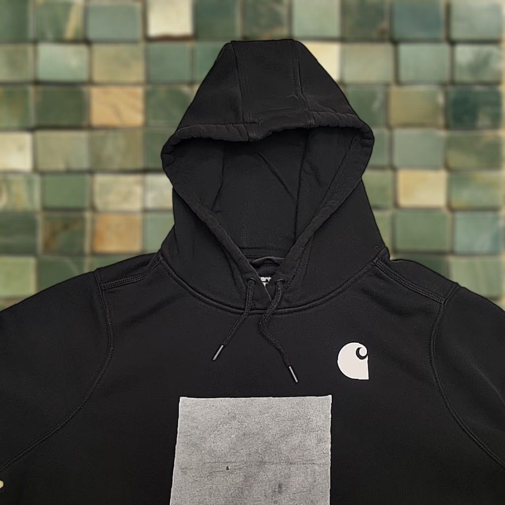 Carhartt VINTAGE Carhartt Hoodie Womens XXL 20 Black Relaxed Hooded Work Pullover Sweatshirt Size XXL / US 16-18 / IT 52-54 - 1 Thumbnail