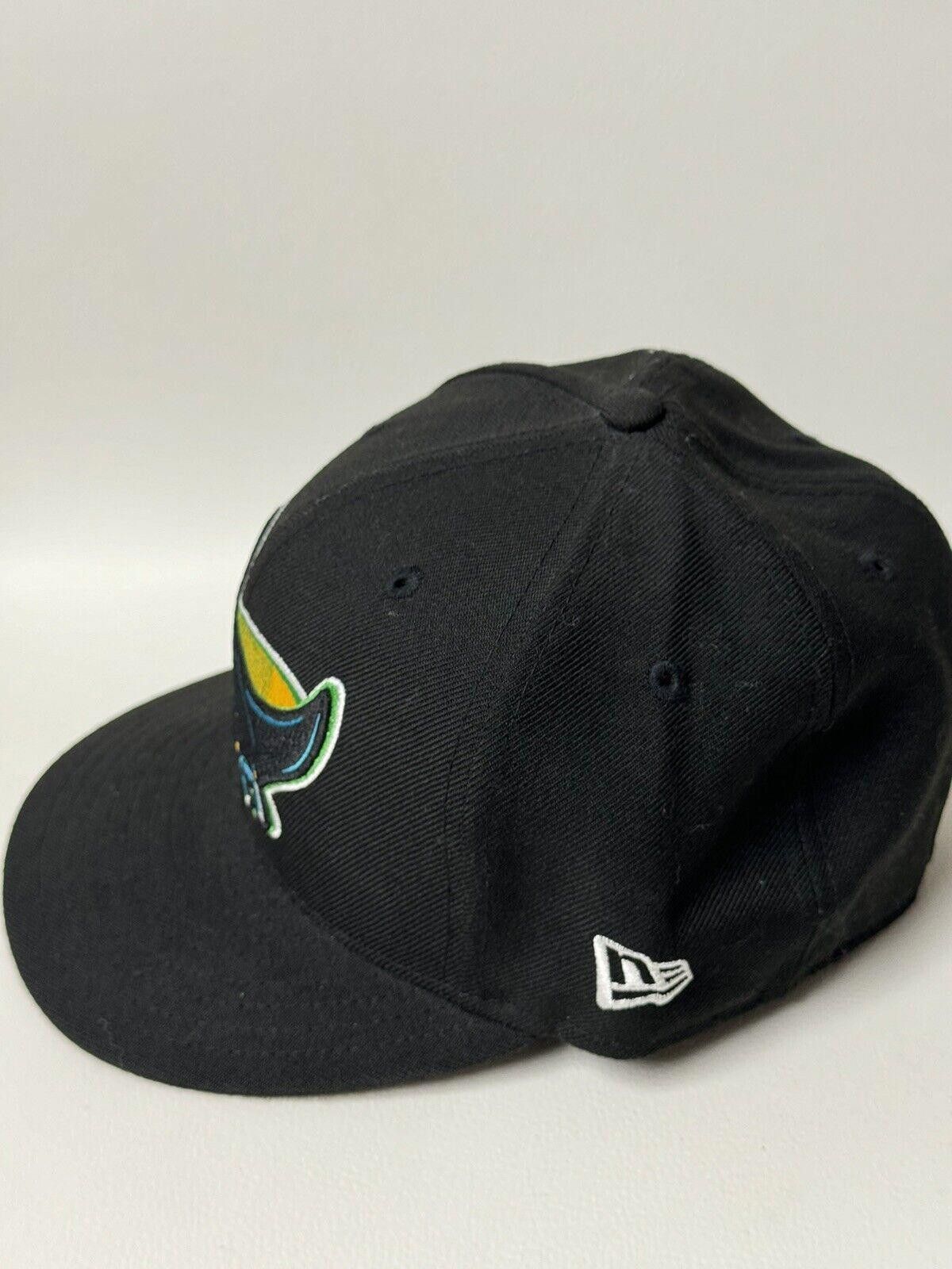 New Era MLB Tampa Bay Devil Rays New Era Fitted Hat Size ONE SIZE - 8 Thumbnail