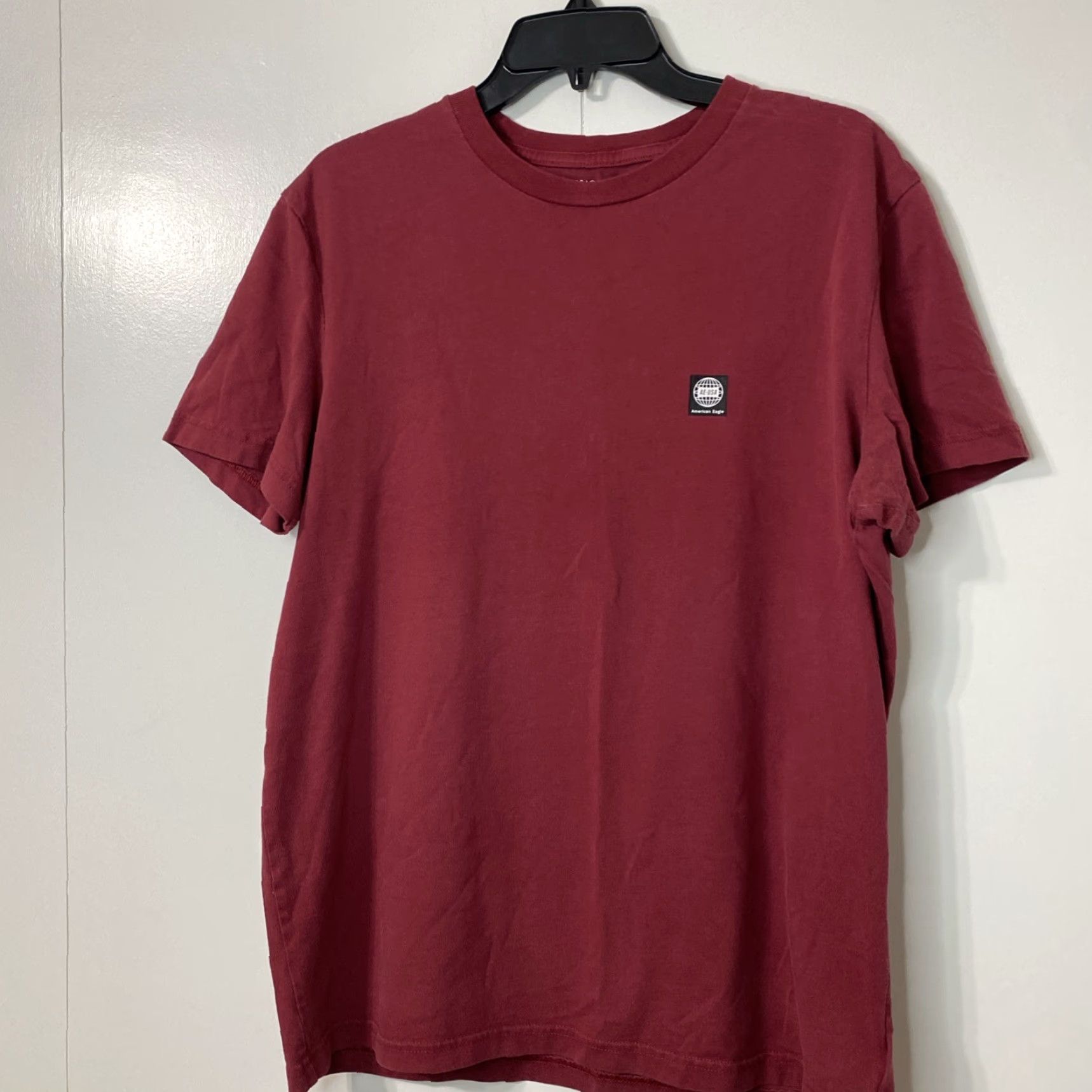 American Eagle Outfitters VINTAGE American Eagle Mens T Shirt Globe Red Size M Short Sleeve Crew Neck Regular Fit Size US M / EU 48-50 / 2 - 6 Thumbnail