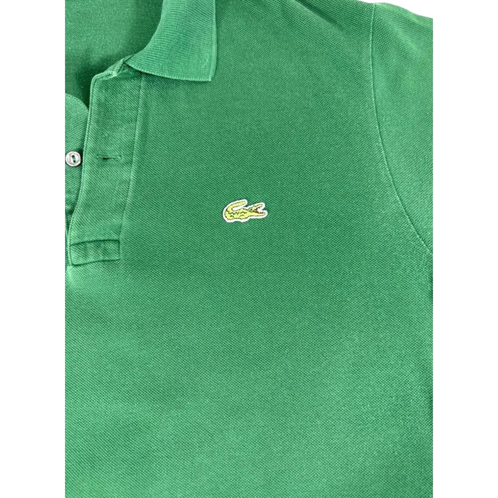 Lacoste Lacoste Polo Shirt Mens Green Polo Classic Fit Short Sleeve Cotton Size 4 Size US S / EU 44-46 / 1 - 5 Thumbnail