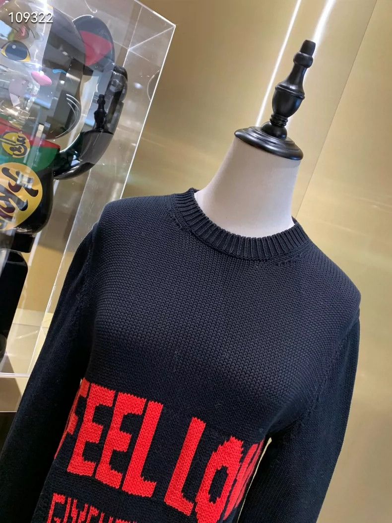 Givenchy Givenchy x070349 Newish Black Sweater XS Size Shoulder Wid Size US XS / EU 42 / 0 - 3 Thumbnail
