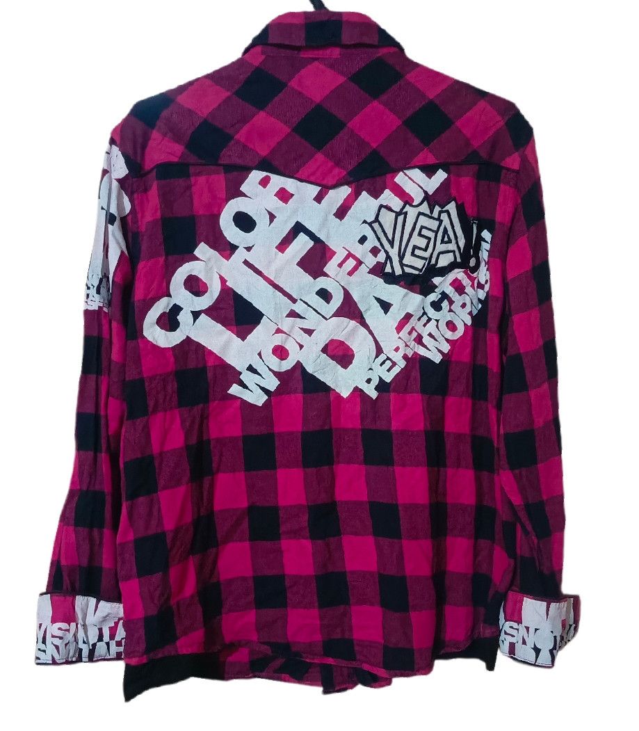 PPFM Y2k Japanese archive Vkei Plaid Shirts Size US L / EU 52-54 / 3 - 2 Thumbnail
