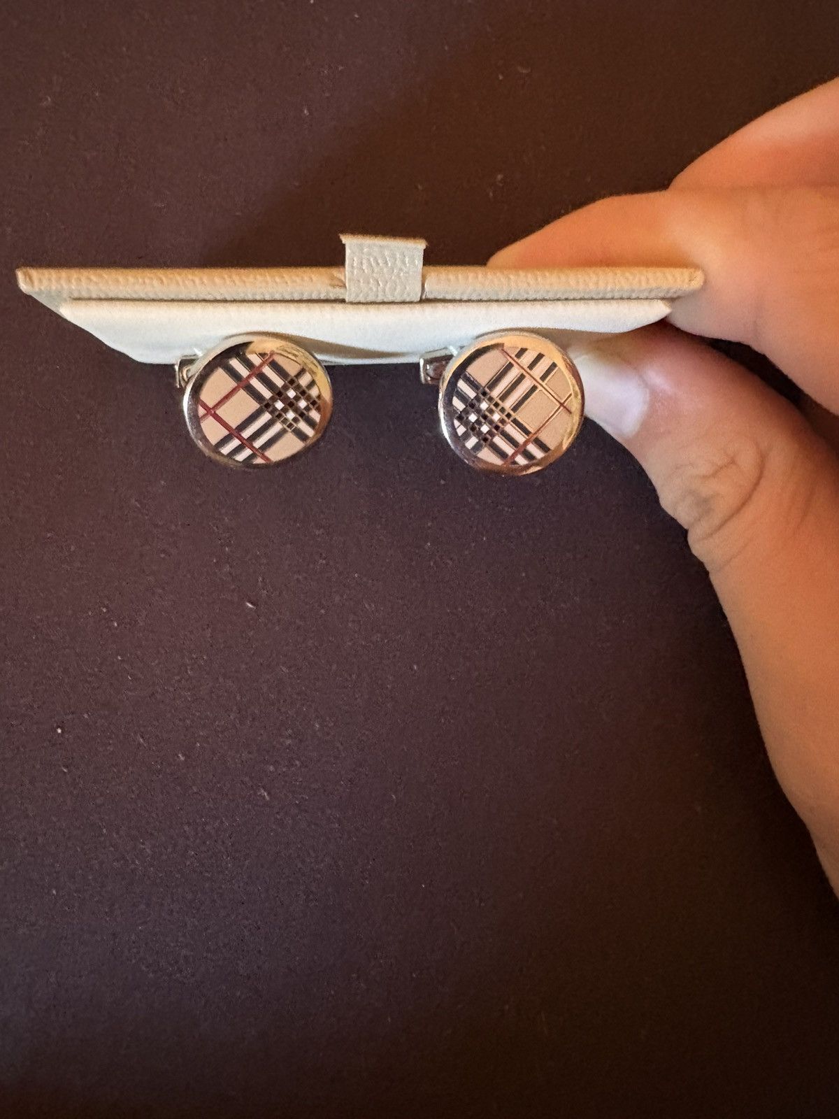 Burberry Vintage Burberry Cufflinks Size ONE SIZE - 3 Thumbnail
