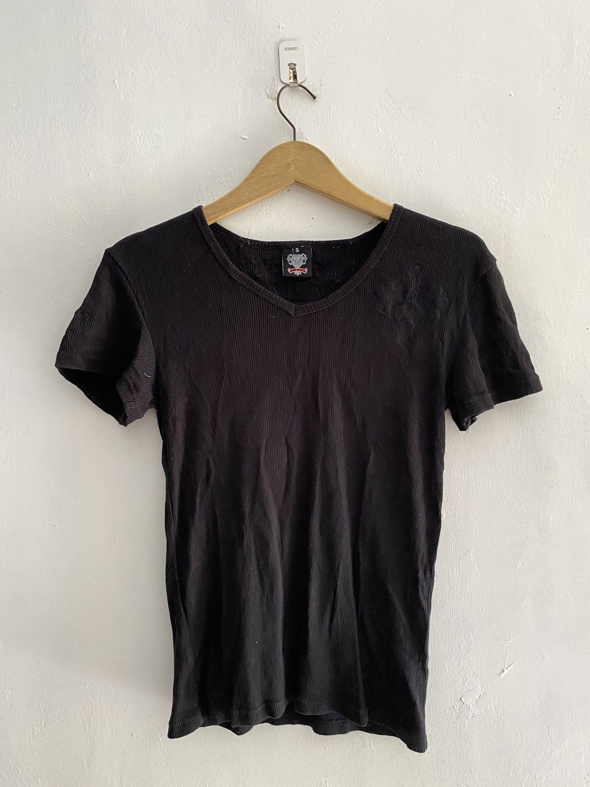 Le Grande Bleu (L.G.B.) LGB Back Cross Ribbed Elongated Tee | Grailed