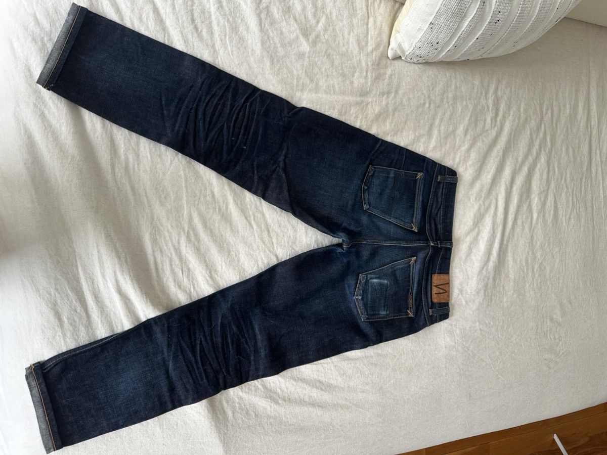 Nudie Jeans Nudie Jeans Steady Eddie II Dry Ace Selvage 31 x 30 Size US 31 - 6 Thumbnail