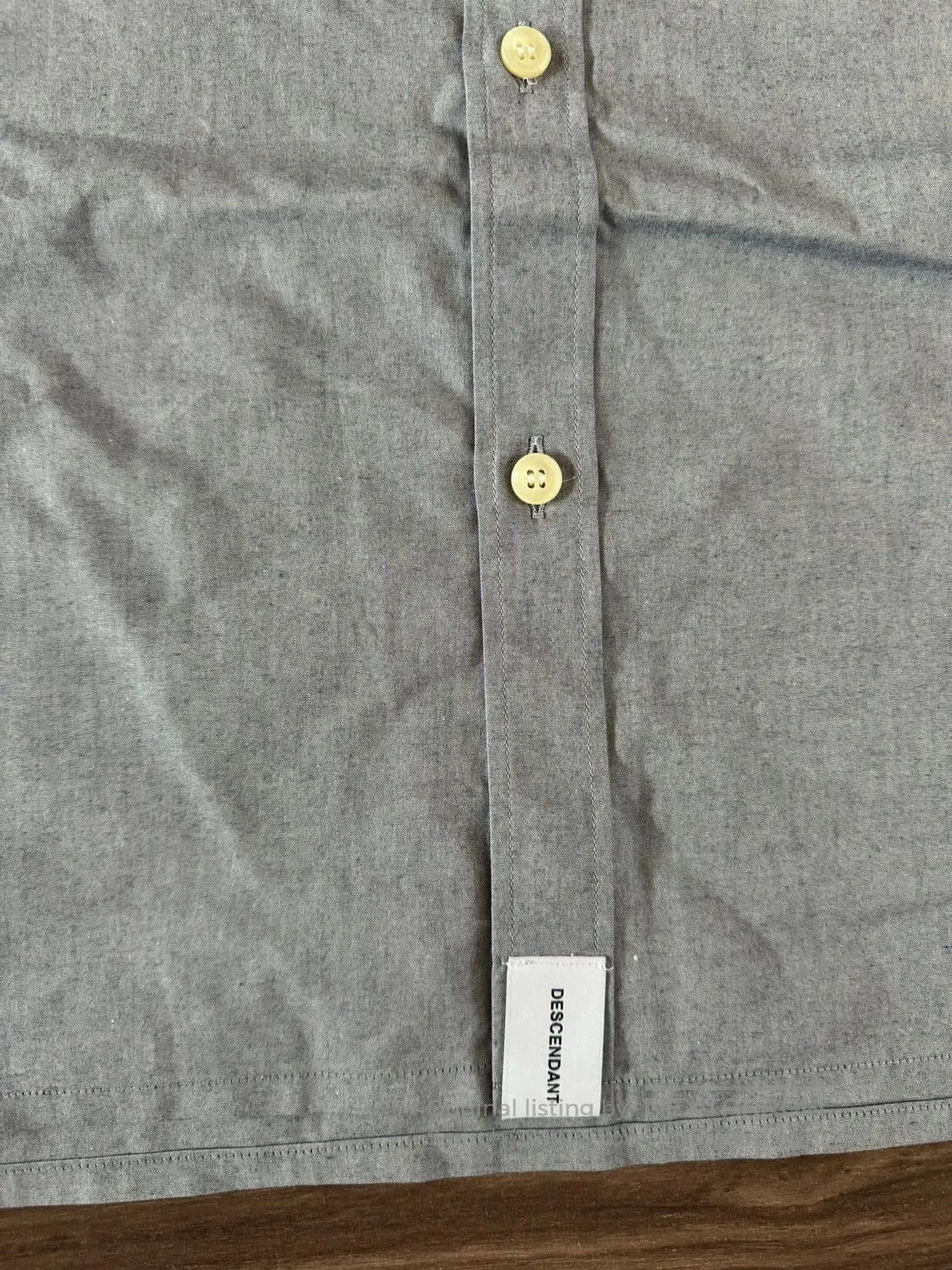 Descendant 22ss Descendant DEDT Little Whale Shirt. Size US XL / EU 56 / 4 - 3 Thumbnail