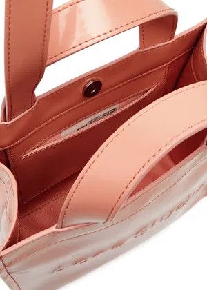 Acne Studios o1y0725 Size : OS / Logo Handbag in Salmon Pink Size ONE SIZE - 4 Thumbnail