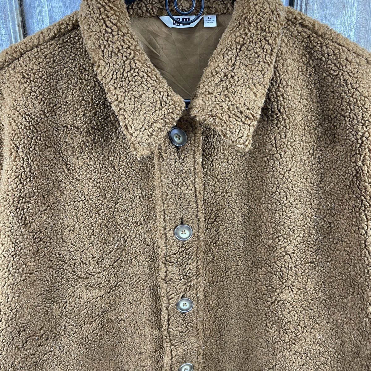 Uniqlo × Vintage Vintage Uniqlo Sherpa Brown Jacket Size US XL / EU 56 / 4 - 6 Thumbnail
