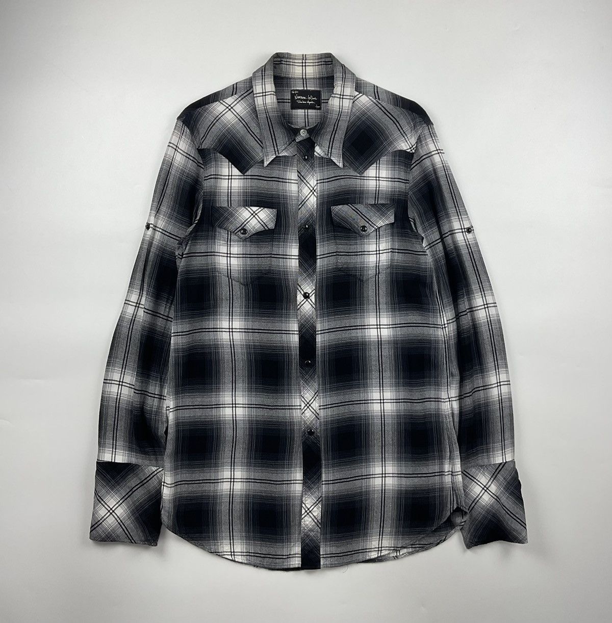 Number (N)ine Number (N)ine S/S'07 Western Plaid Shirt Size US S / EU 44-46 / 1 - 2 Thumbnail