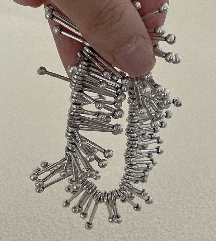 Japanese Brand × Jewelry Avant garde fashion y2k seaweed fringe bracelet chain Size ONE SIZE - 2 Thumbnail