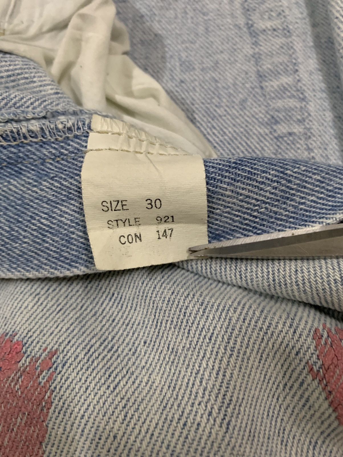 Ocean Pacific Vintage Y2K Ocean Pacific Imprinted Baggy Distressed Jeans Size US 30 / EU 46 - 21 Thumbnail