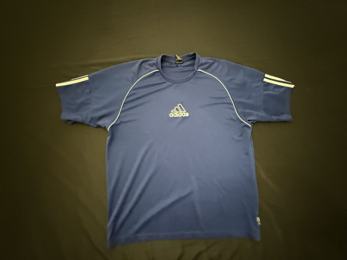 Adidas Adidas vintage blue T-shirt, size XL Size US XL / EU 56 / 4 - 1 Thumbnail