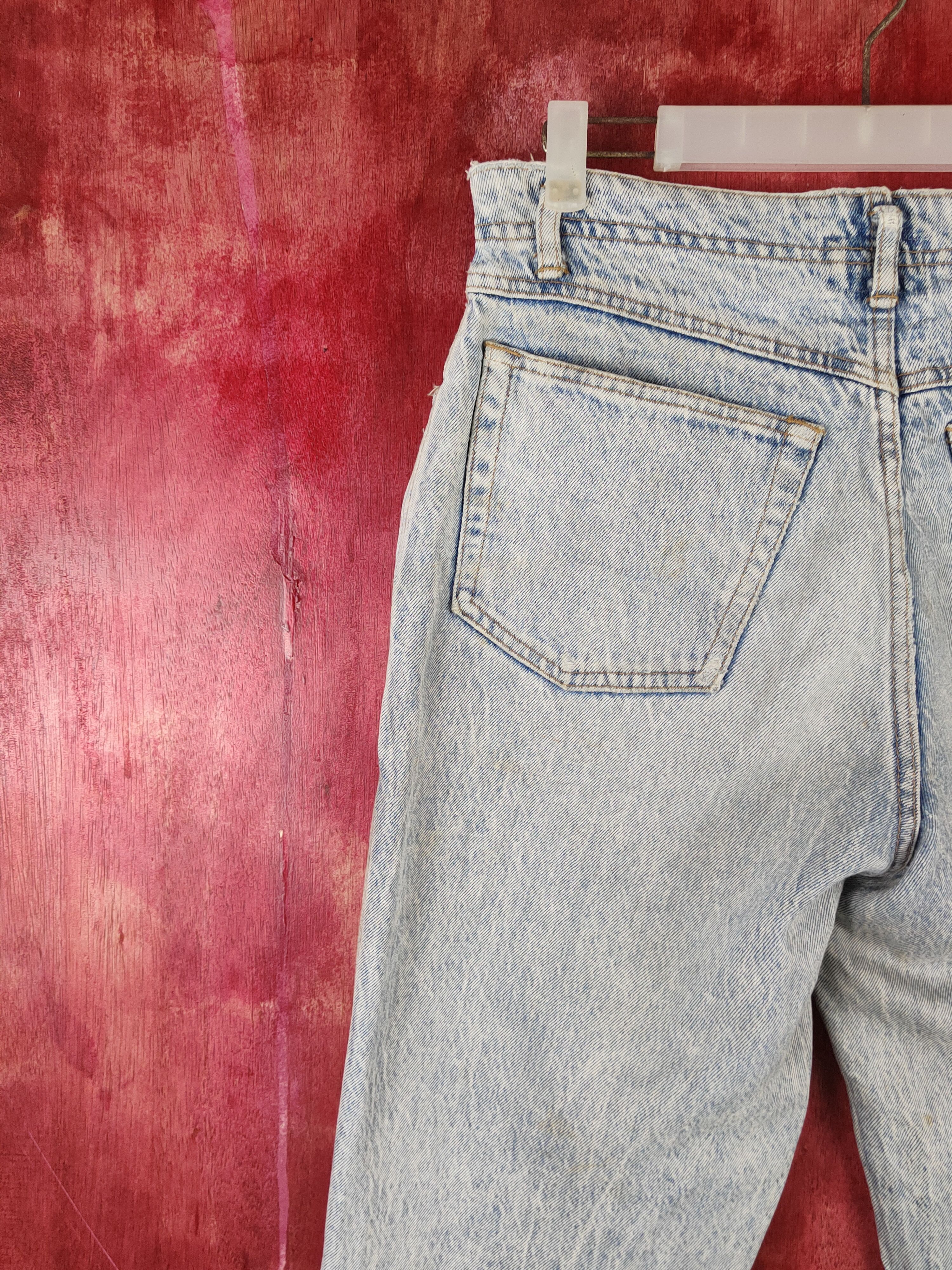 Big John Spana-Big John Blue Distressed vintage Denim#S16 16 Size US 30 / EU 46 - 9 Thumbnail