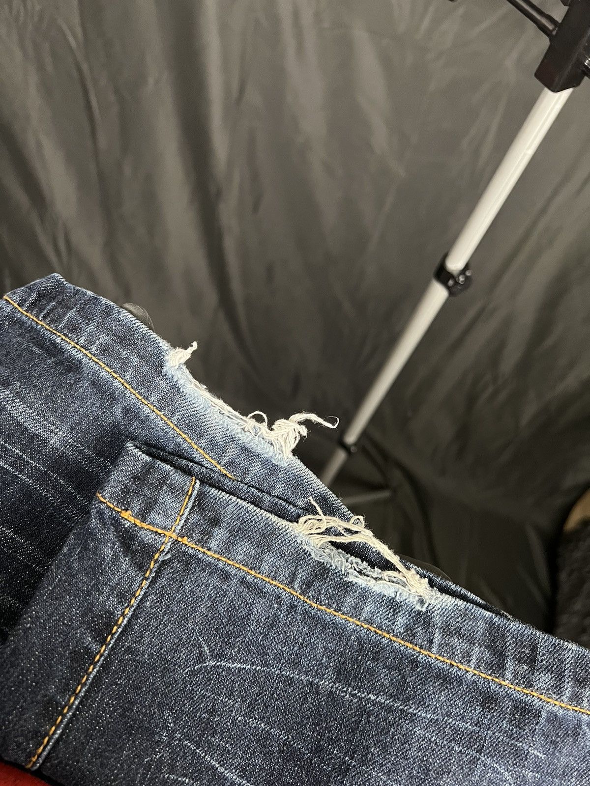 ADDICT × Addict Clothes Japan × Vintage 🔴 Vintage Addict clothing jeans Size US 28 / EU 44 - 8 Thumbnail
