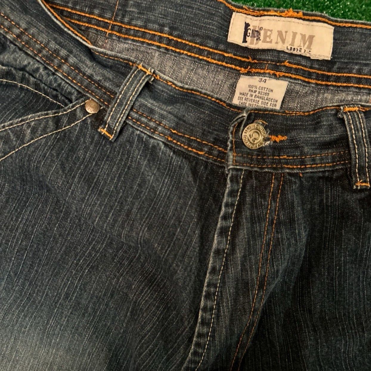 Vintage VINTAGE Ignition JNCO Skater Grunge Hip Hop Jeans Shorts Men SZ 34 Blue Baggy Jorts 34 in Pockets Size US 34 / EU 50 - 3 Thumbnail