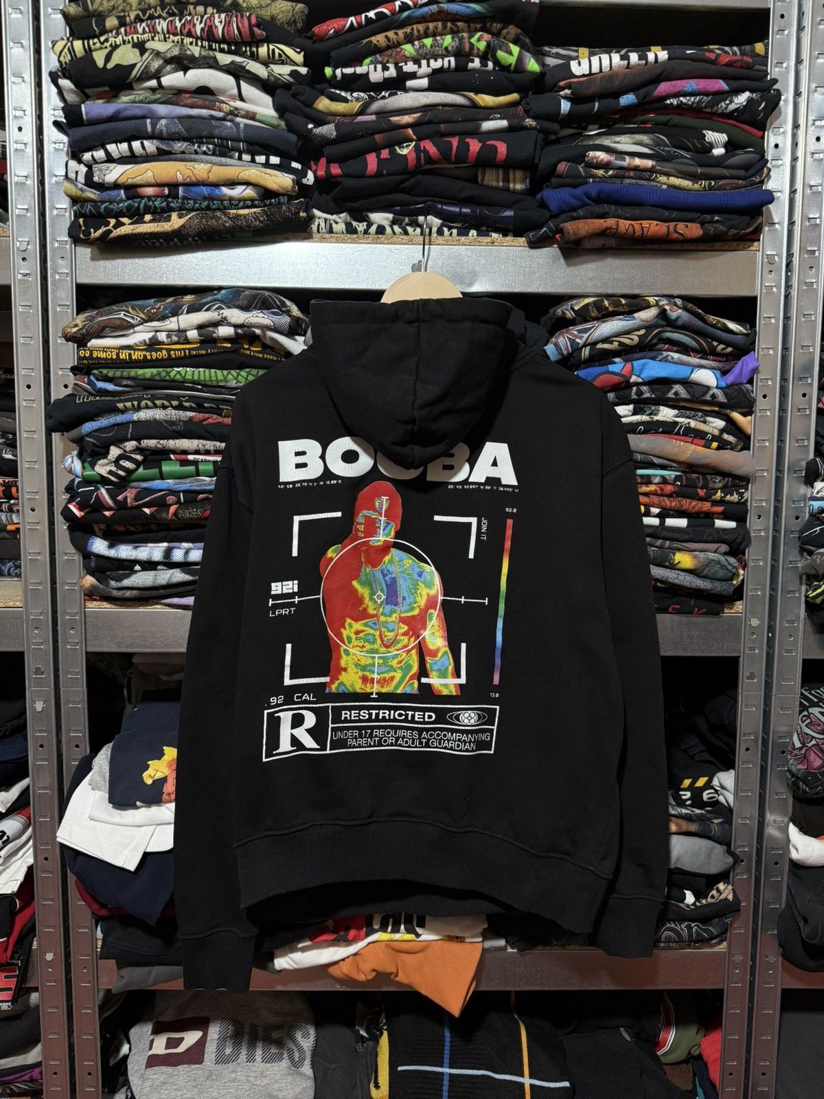 Designer × Rap Tees Rare Booba 92i Records Hip Hop Rap Hoodie Y2K Hype Size US M / EU 48-50 / 2 - 2 Thumbnail