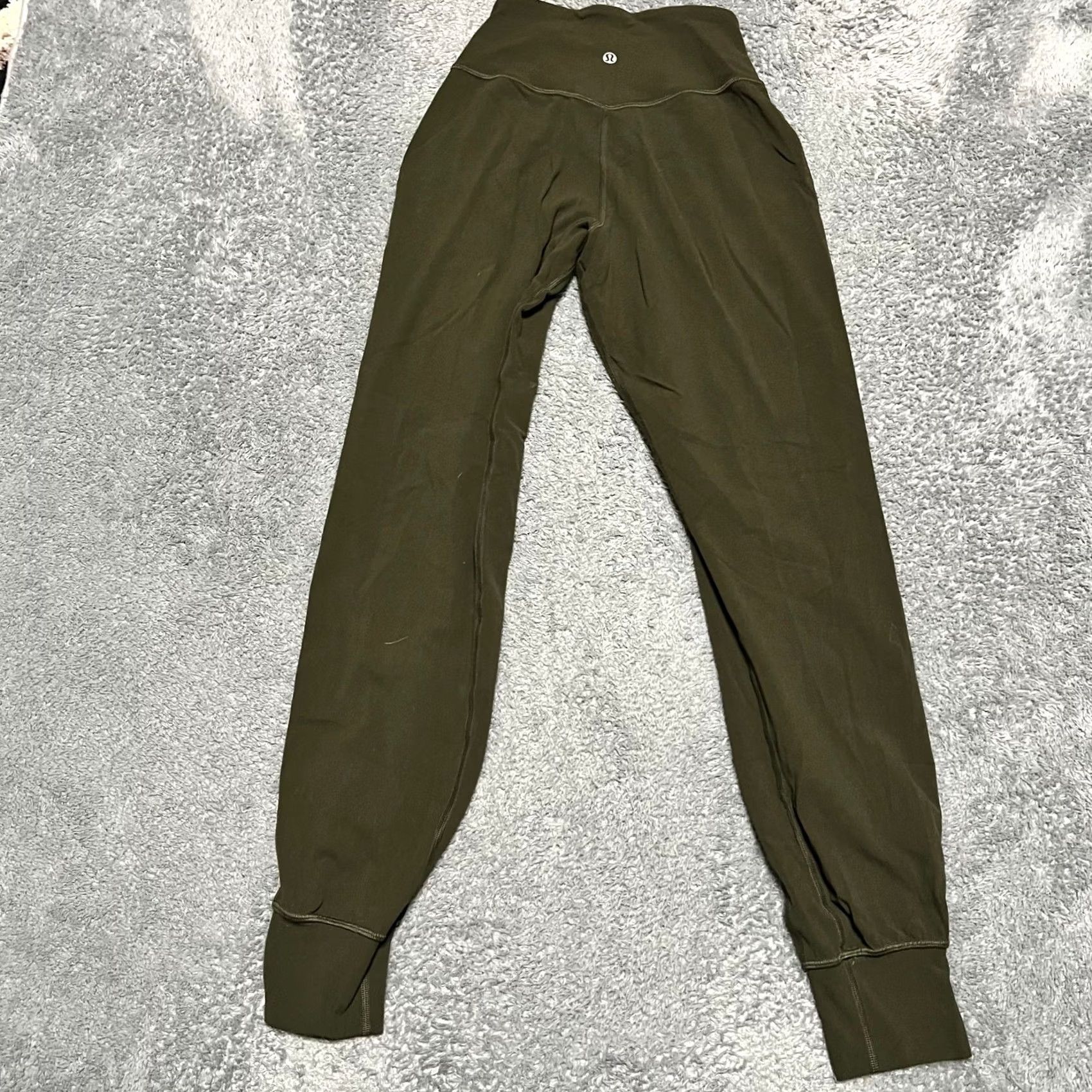 Lululemon VINTAGE Lululemon Align Jogger 28" Womens 2 Green Nulu Pull On Pants W5CO2S Size 26" / US 2 / IT 38 - 3 Thumbnail
