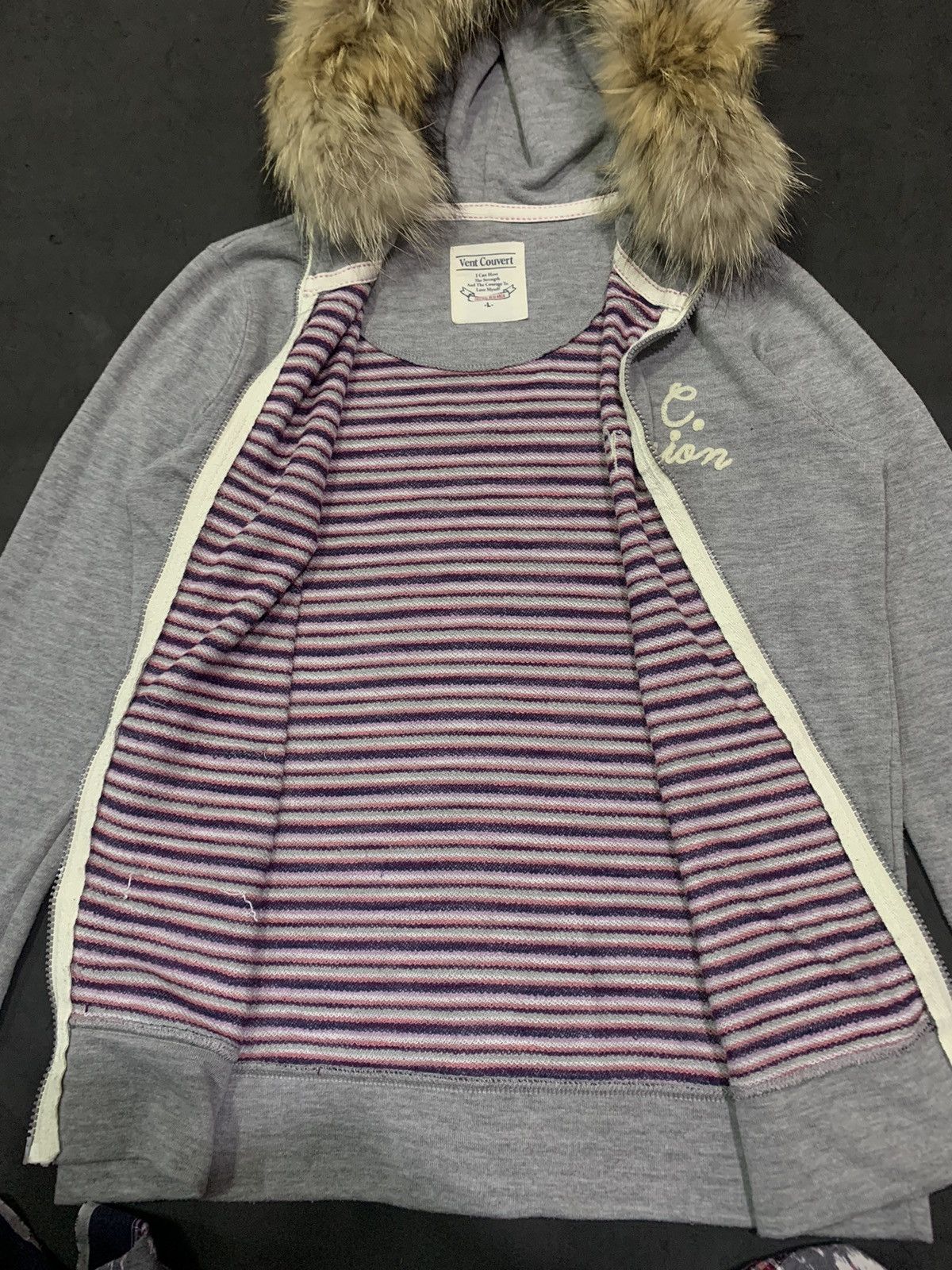 Japanese Brand 💸BINDINGOFFER💸Vent Couvert Fur Hoodie lgb ifsixwasnine Size US M / EU 48-50 / 2 - 5 Thumbnail