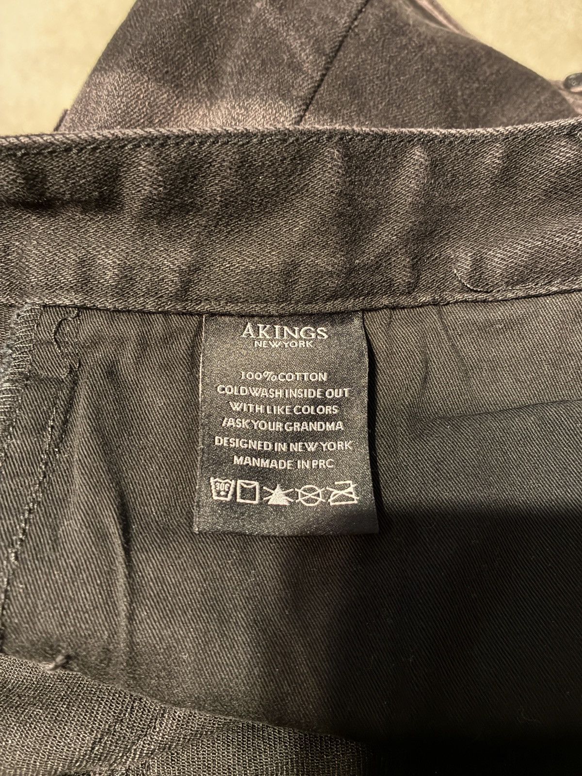 AKINGS Akings black custom color Size US 32 / EU 48 - 7 Thumbnail
