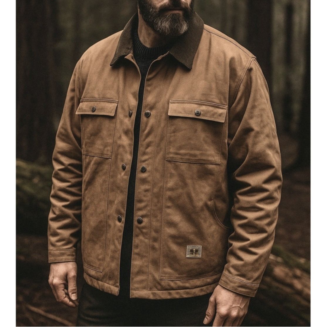Vintage Field 'N Forest Workwear Barn Chore Jacket Tan XXL Men's Size US XXL / EU 58 / 5 - 1 Thumbnail