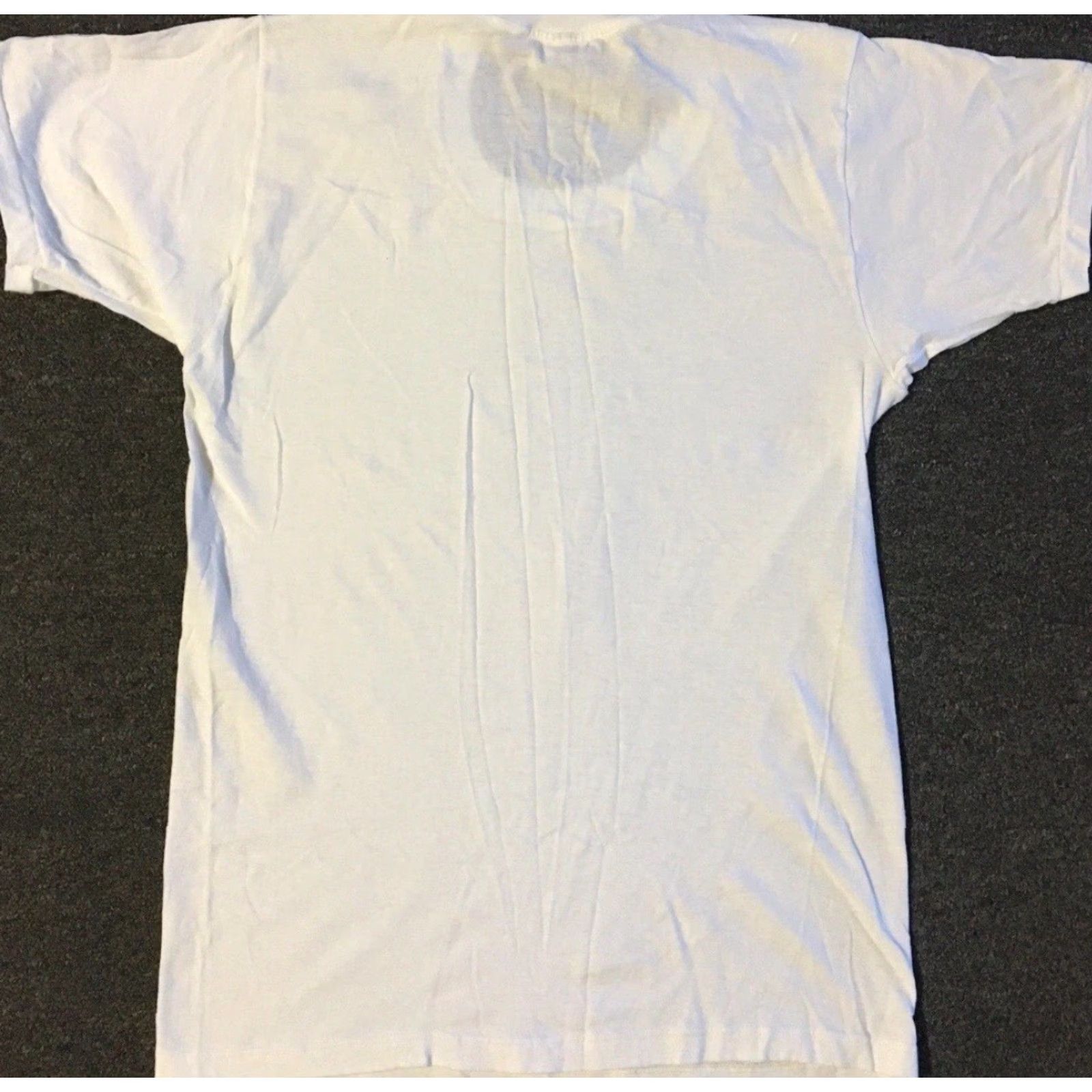 Vintage Vtg 80s Faded Shirt S USA Grunge Biker Punk Skate Surf Trucker Track PE 70s Shirt Mens S White 90s Grunge Punk Trucker US Size US S / EU 44-46 / 1 - 5 Thumbnail