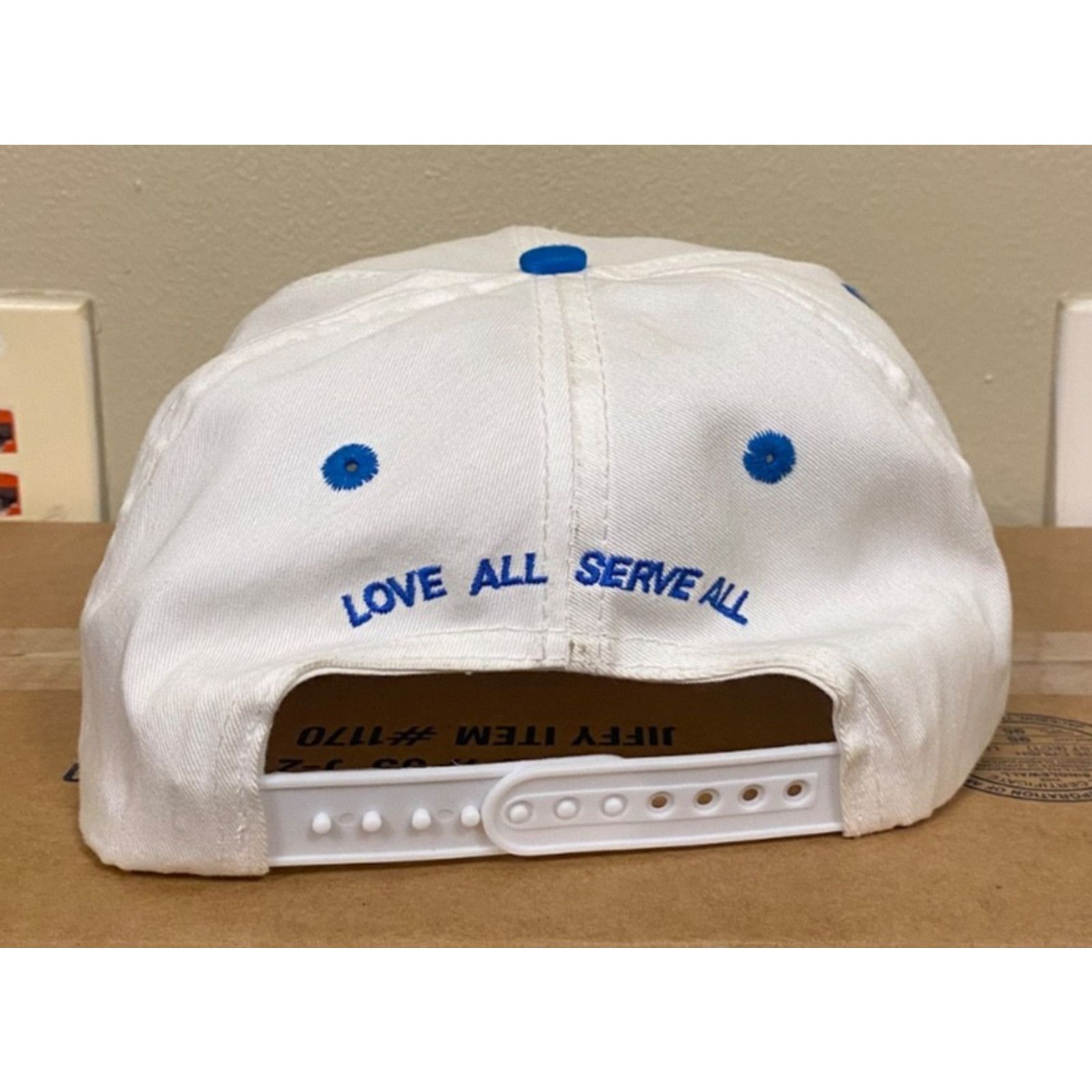 Hard Rock Cafe Hard Rock Cafe Retro Hat - Dallas - Snapback - White Size ONE SIZE - 3 Thumbnail