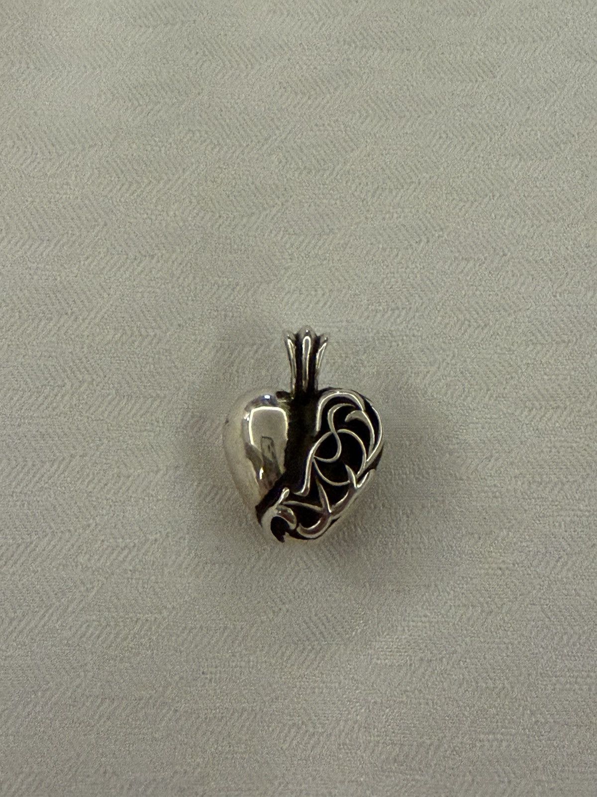 Chrome Hearts St Barths Hearts Silver Pendant