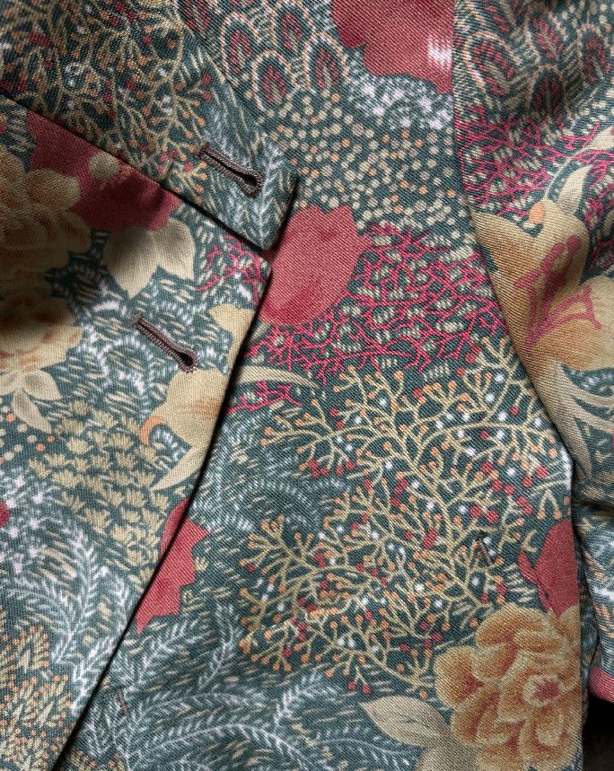 Yohji Yamamoto Yohji Yamamoto SS99 Floral Blazer Size 46R - 5 Thumbnail