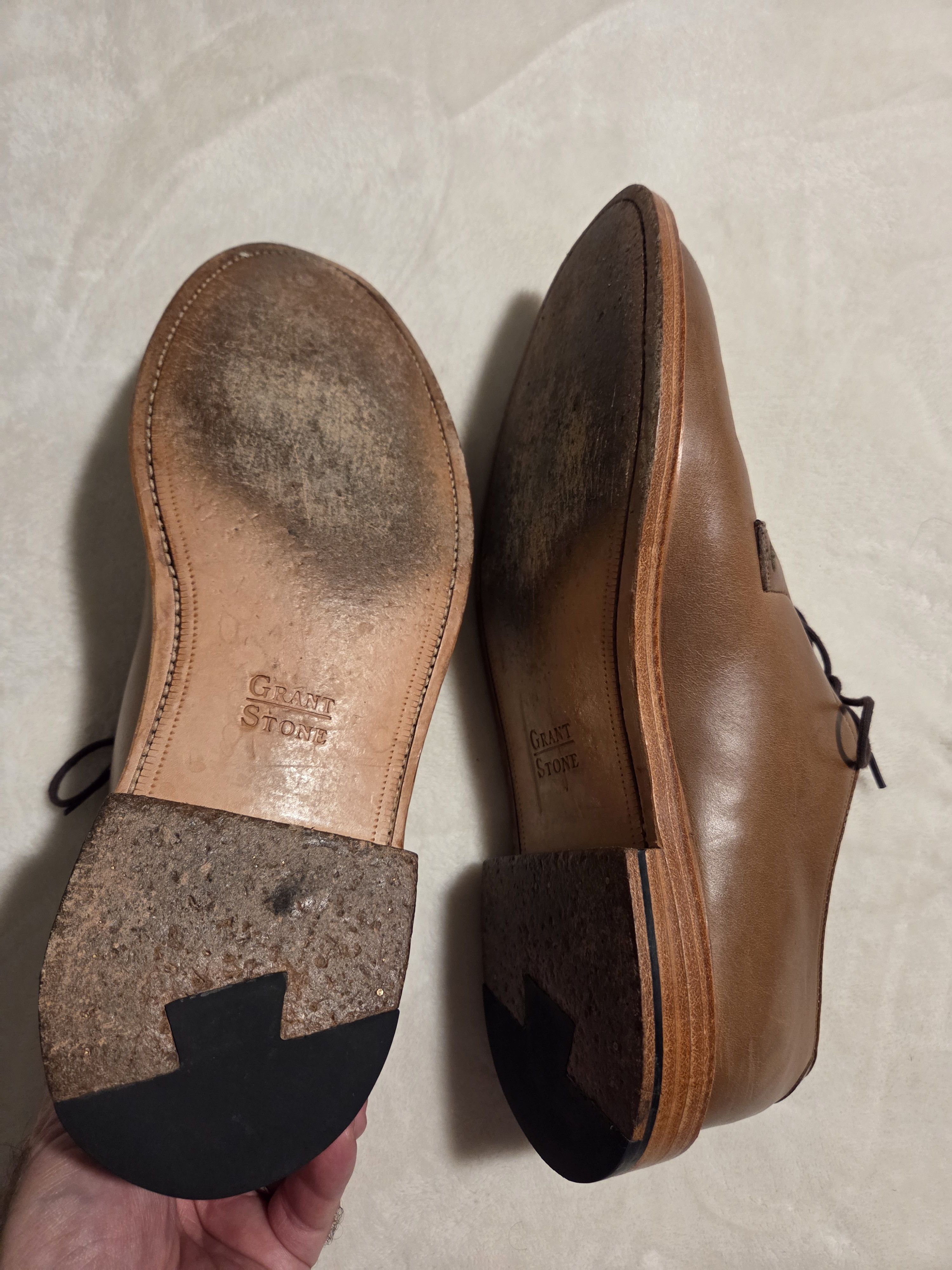 Grant Stone Grant Stone Plain Toe Dune Chromexcel Size US 10.5 / EU 43-44 - 3 Thumbnail