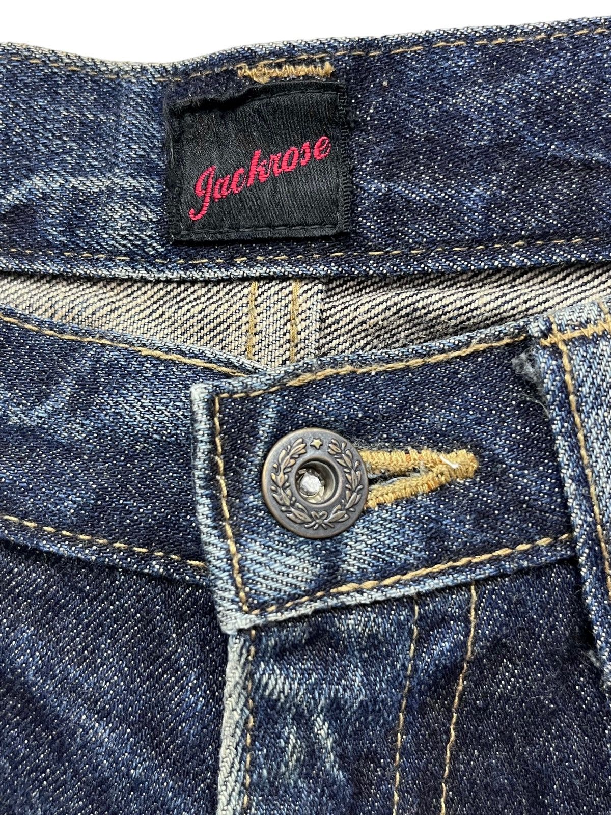 JACKROSE JACKROSE Mud Wash Distressed Punk Flare Denim Tears Style Size US 30 / EU 46 - 12 Thumbnail