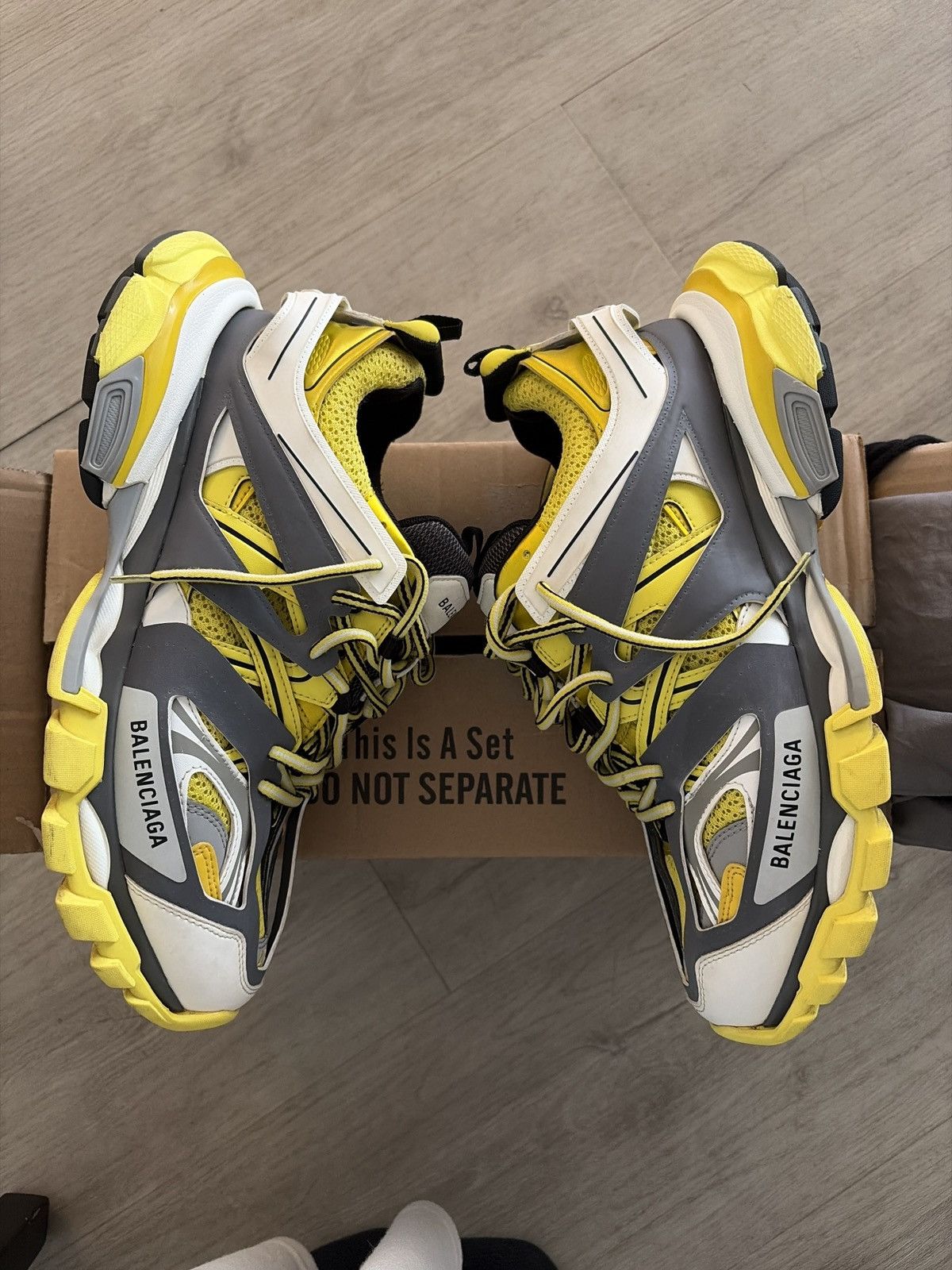 Balenciaga Signature Balenciaga Track Runners (2018) Size US 10 / EU 43 - 3 Thumbnail