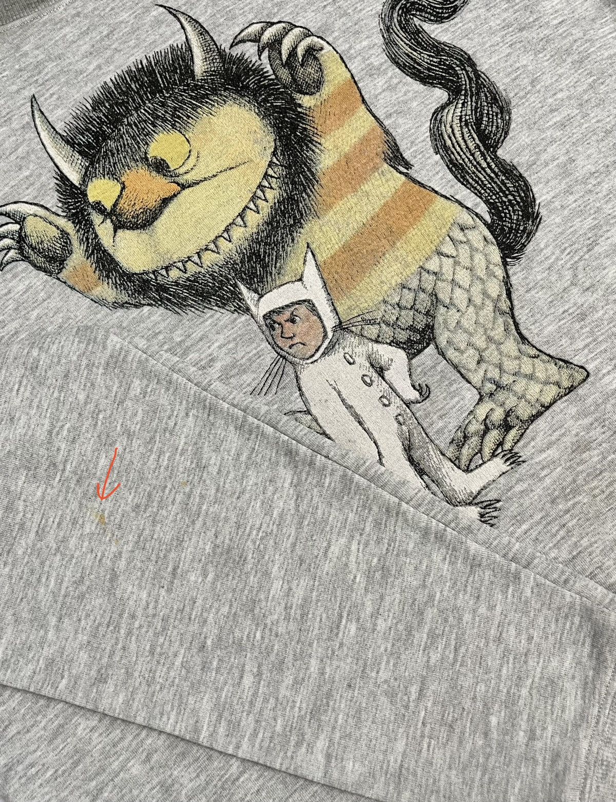 Anime × Cartoon Network Where The Wild Things Are Anime Sweatshirt Size US L / EU 52-54 / 3 - 5 Thumbnail