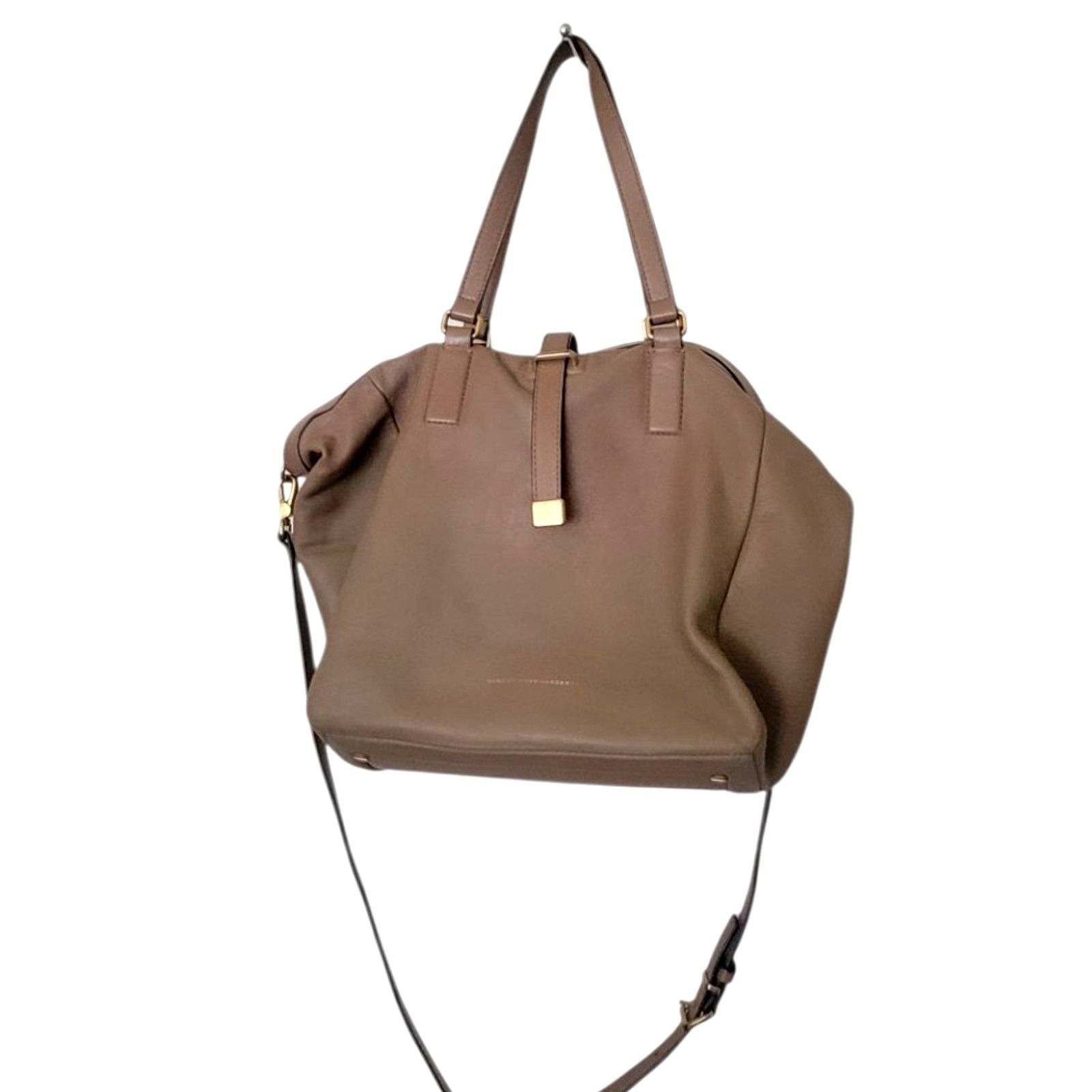 Marc by Marc Jacobs Marc By Marc Jacobs Hand & Shoulder Large Bag Brown Leather Size ONE SIZE - 1 Thumbnail