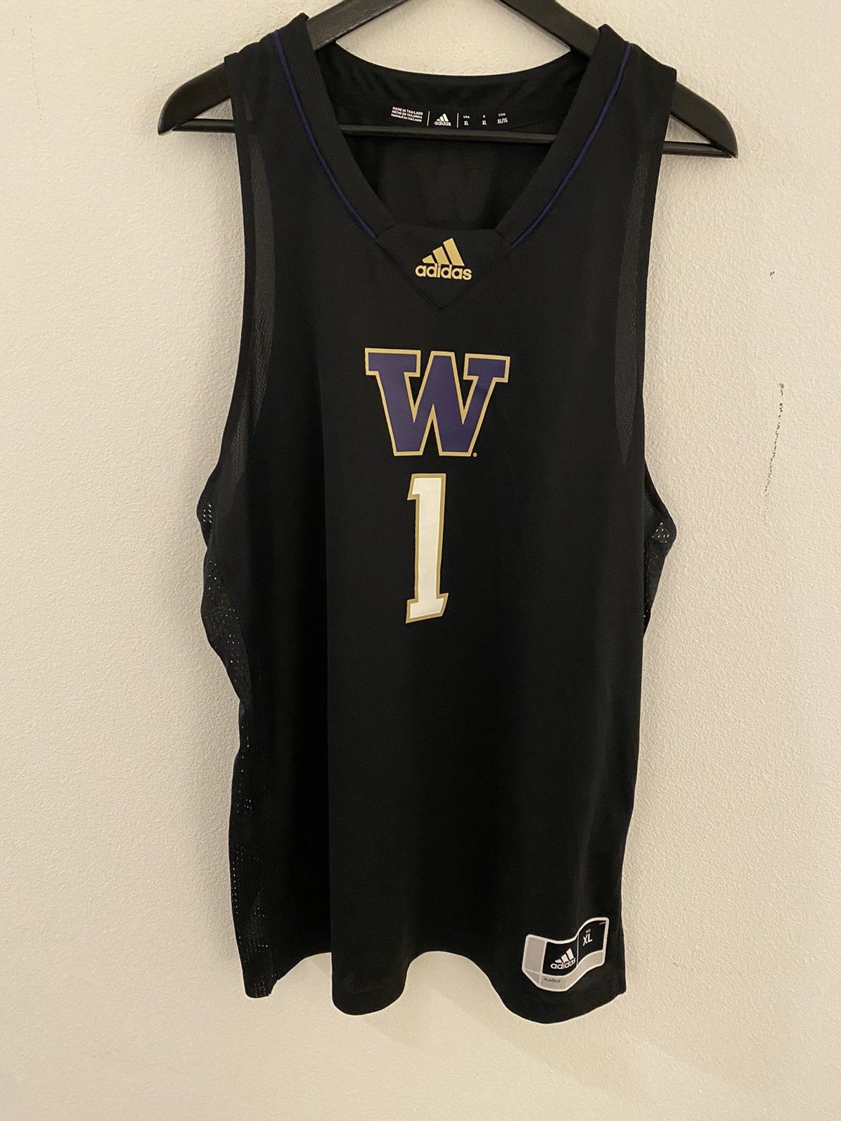 NCAA Adidas U of Washington Basketball Swingman Jersey XL Size US XL / EU 56 / 4 - 1 Thumbnail