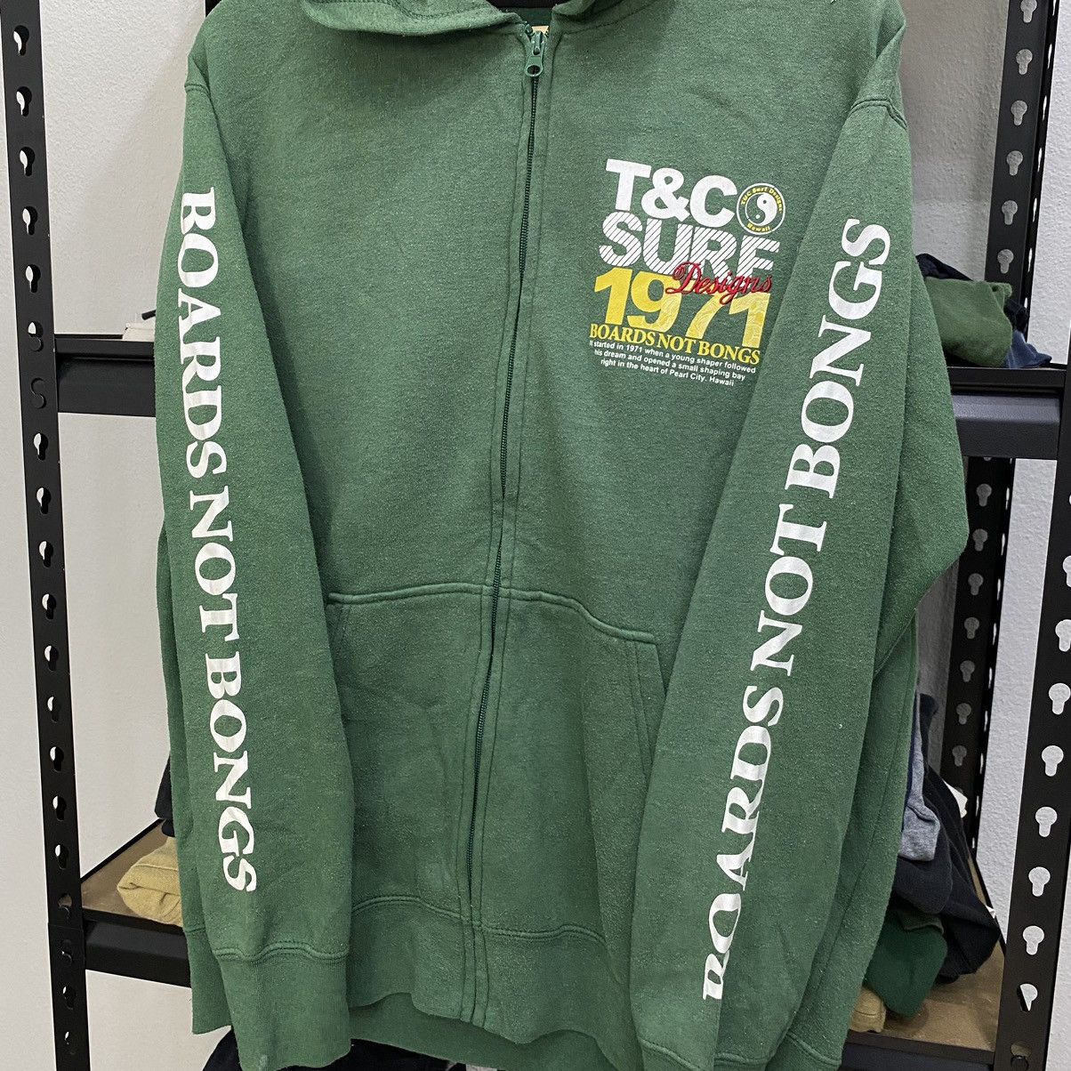 Vintage Vintage T&C Surf Design Hawaii 1971 Sweatshirt Hoodie Size US L / EU 52-54 / 3 - 7 Thumbnail