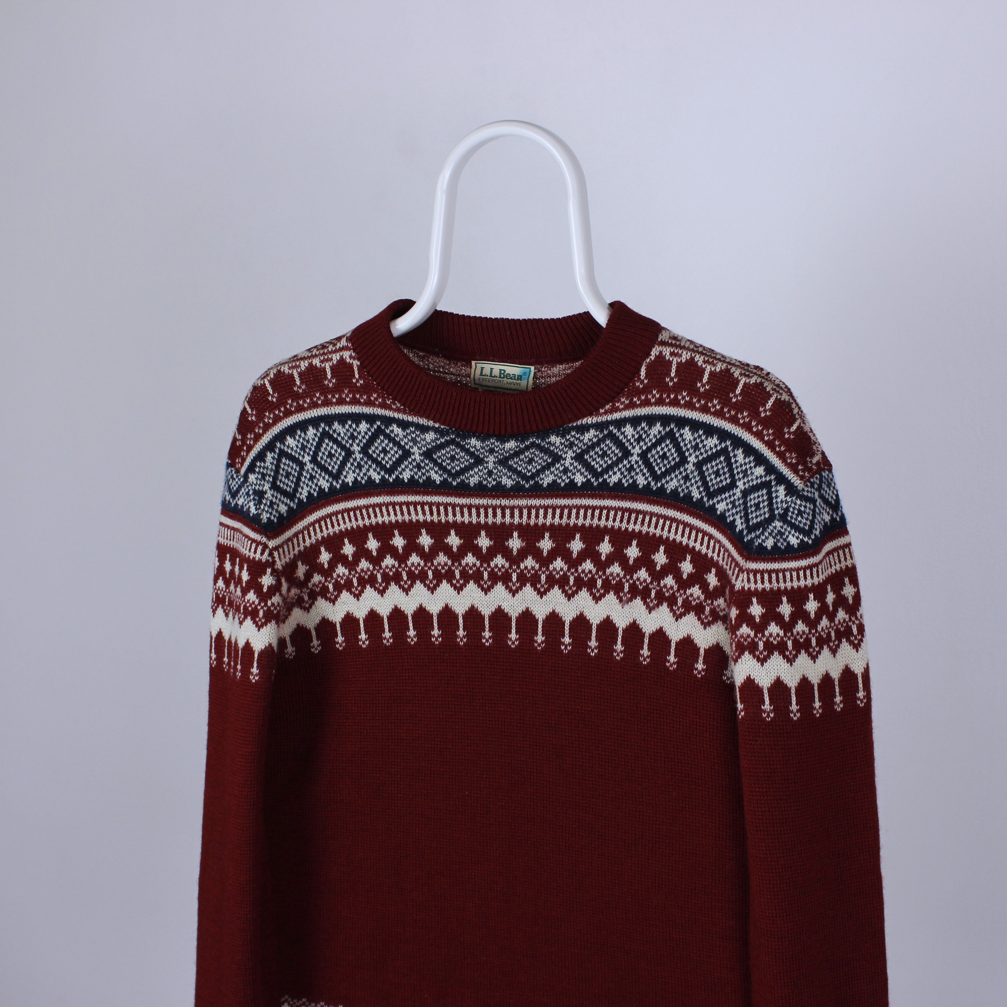 L.L. Bean L.L. Bean freeport sweater men wool wool S M Size US S / EU 44-46 / 1 - 4 Thumbnail
