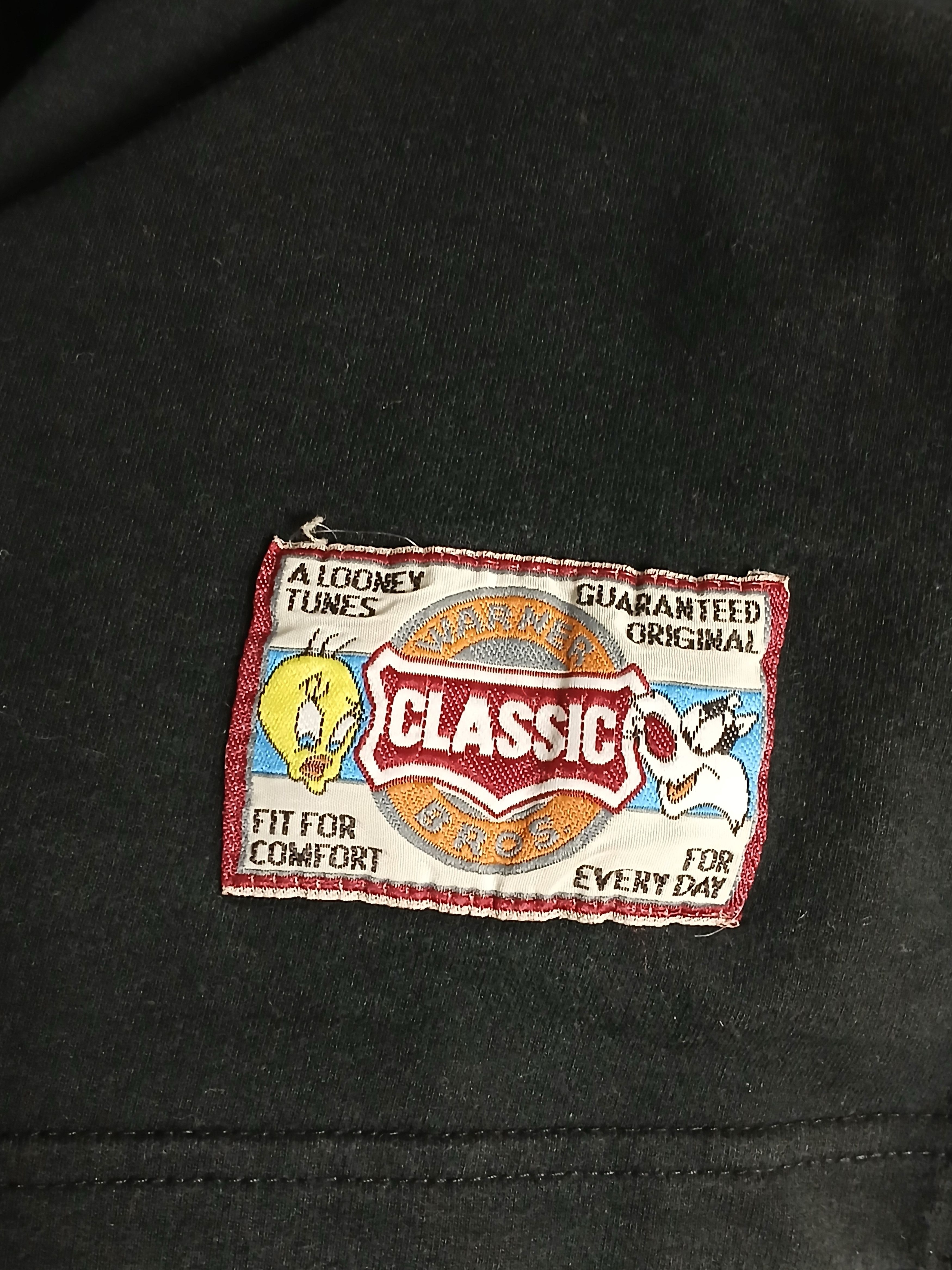 Vintage × Warner Bros Vintage 1996 Looney Tunes Taz Soccer Football Sweatshirt Size US L / EU 52-54 / 3 - 5 Thumbnail