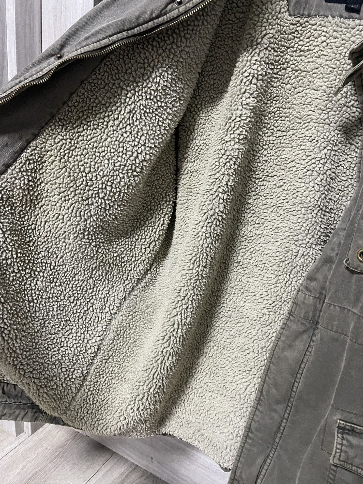 Alpha Industries × Vintage Vintage 90s Alpha Industries Sherpa Lined Field Jacket USA Size US XL / EU 56 / 4 - 19 Thumbnail