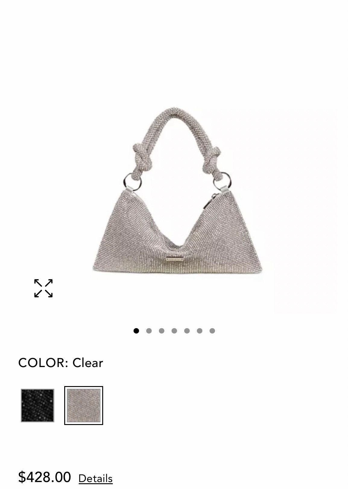 Cult Gaia Cult Gaia Hera Nano Rhinestone Shoulder Bag Size ONE SIZE - 2 Thumbnail