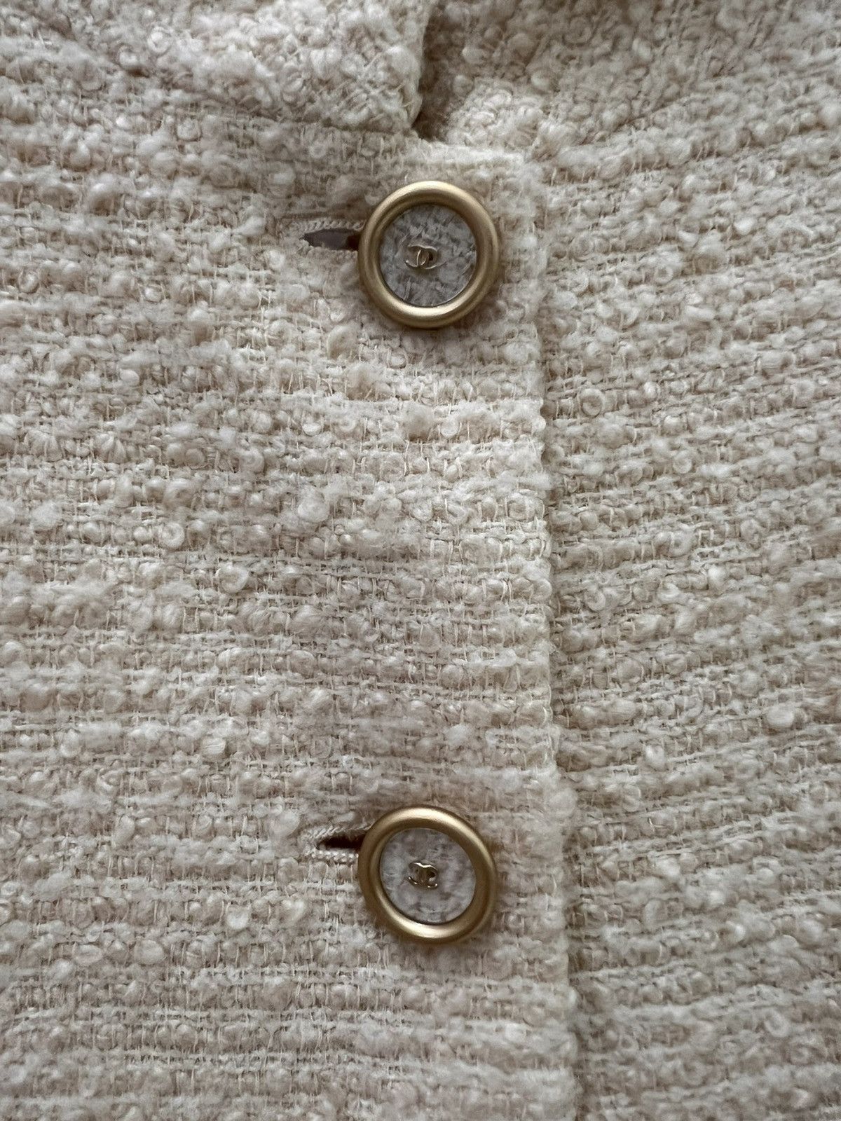 Chanel Vintage Chanel Tweed Long Coat Size XS / US 0-2 / IT 36-38 - 5 Thumbnail