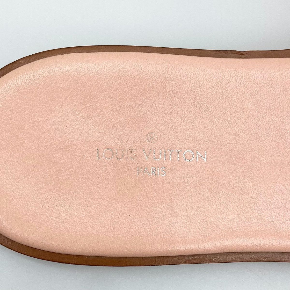 Louis Vuitton Louis Vuitton pink mink fur Lock It flat mules Size US 8 / IT 38 - 6 Thumbnail