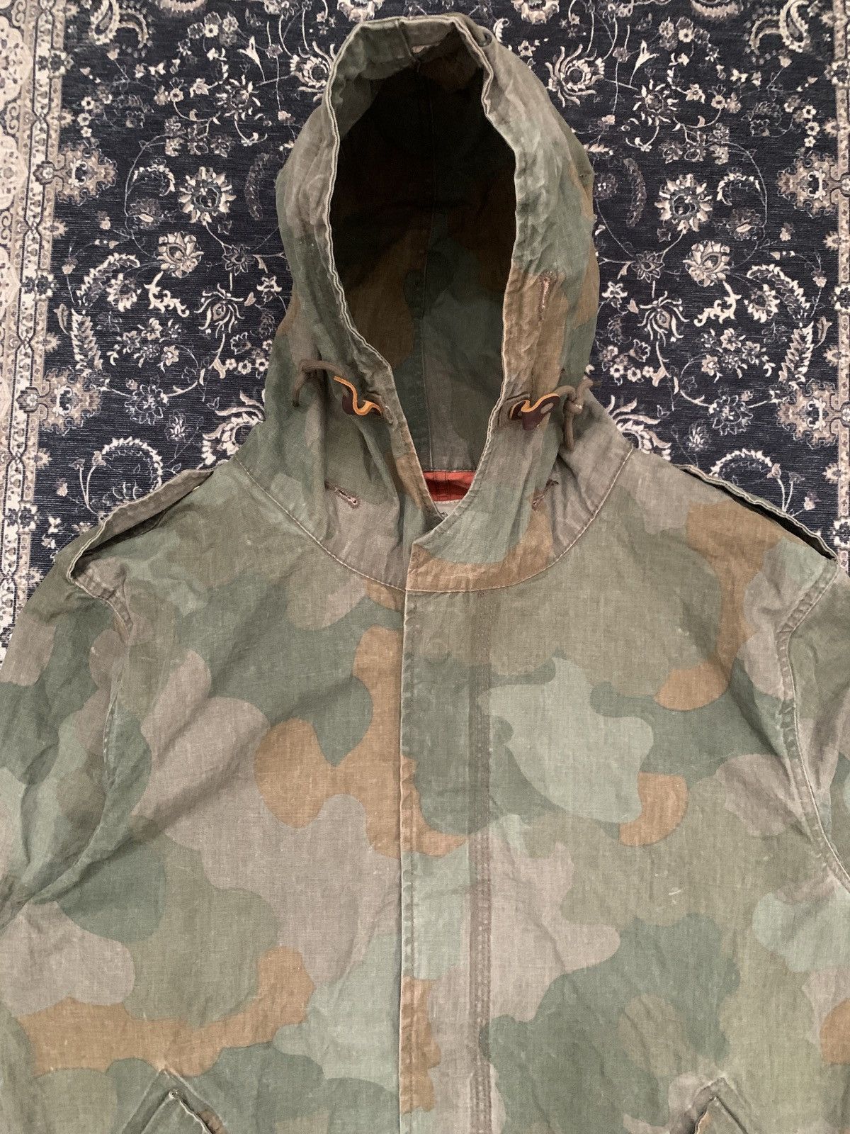 Scotch & Soda Scotch and Soda Amsterdam Couture Military Camo Coat Jacket Size US XL / EU 56 / 4 - 3 Thumbnail